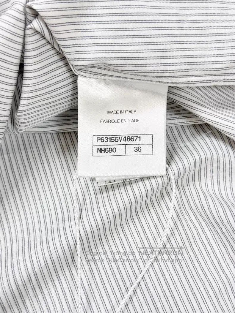 Chanel Chanel Vertical striped diamond buckle sleeveless Size XS / US 0-2 / IT 36-38 - 6 Thumbnail