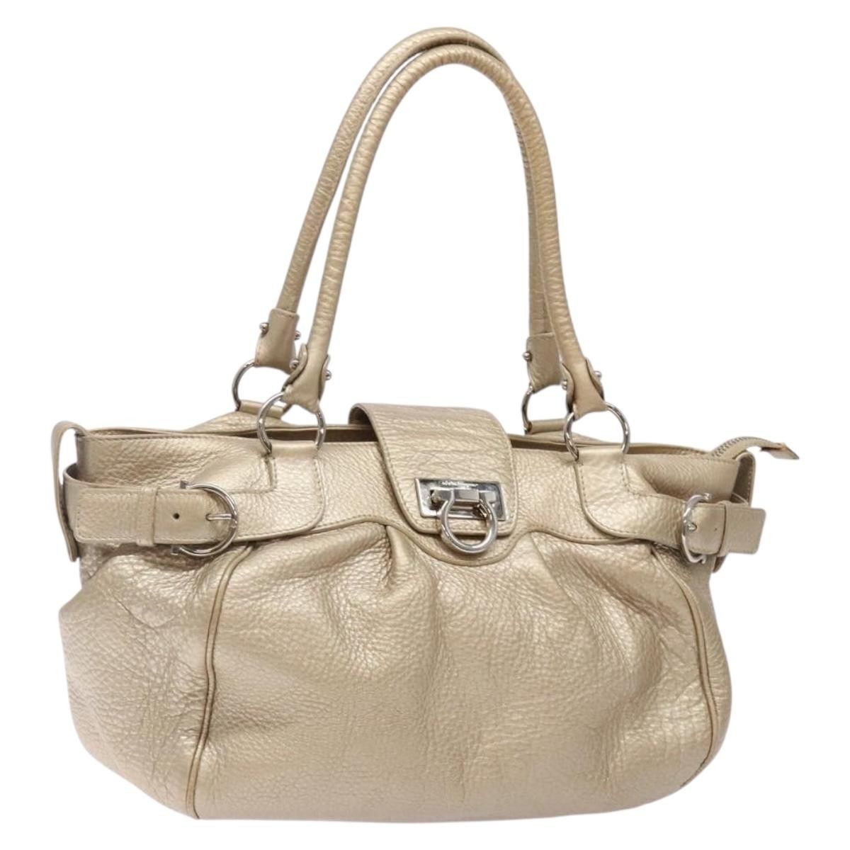 Salvatore Ferragamo Salvatore Ferragamo Marisa Satchel Leather Size ONE SIZE - 1 Thumbnail