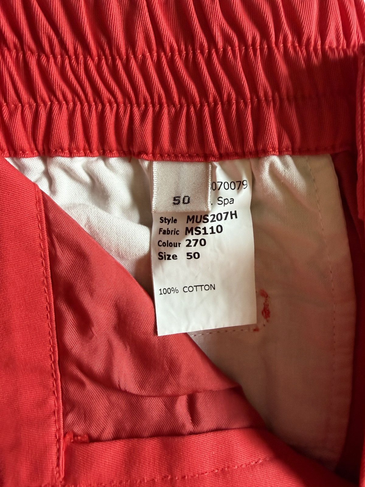 Marc Jacobs Marc Jacobs Collection Red Pants with Elastic waist size 34 Size US 34 / EU 50 - 3 Thumbnail