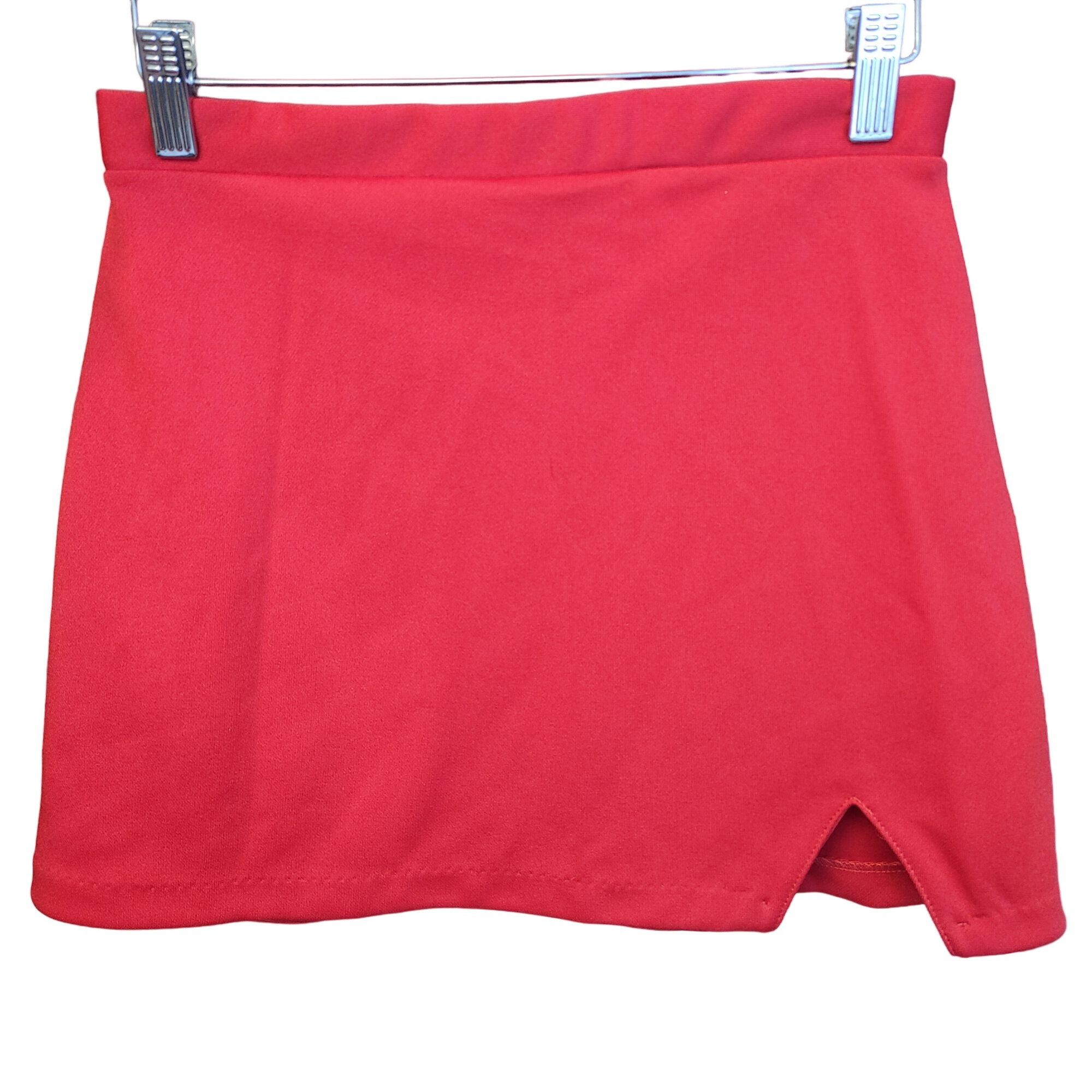 Other Athletix Apparel Women's Red Tennis Mini Skirt Medium Size 27" / US 4 / IT 40 - 2 Thumbnail