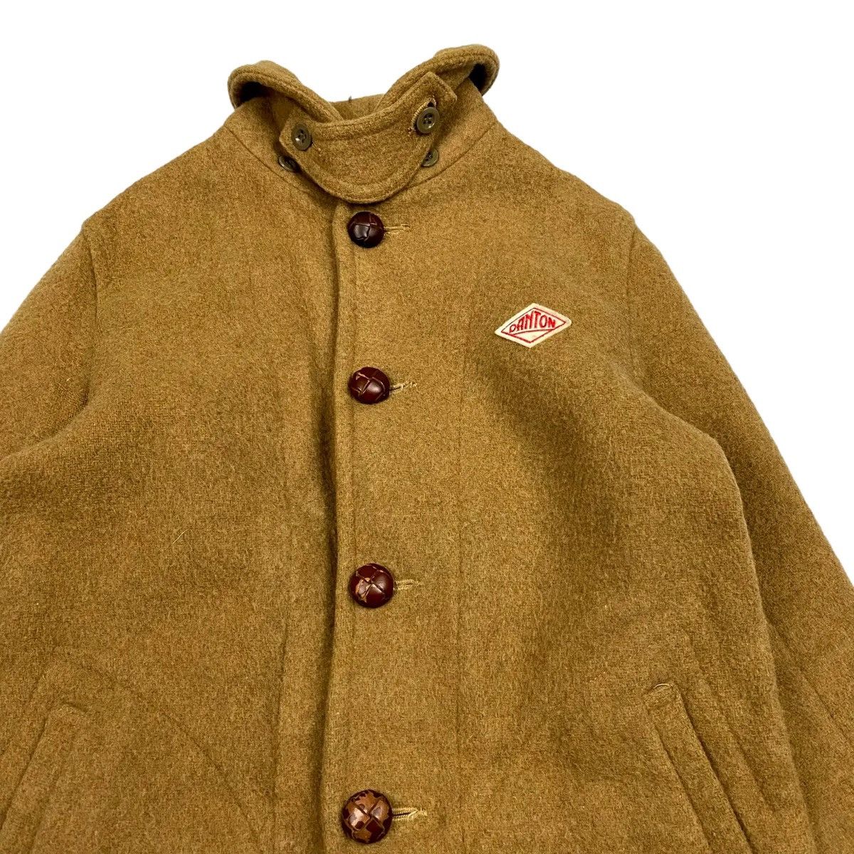 Danton ✅️Danton Wool Long Jacket Brown Size US S / EU 44-46 / 1 - 4 Thumbnail