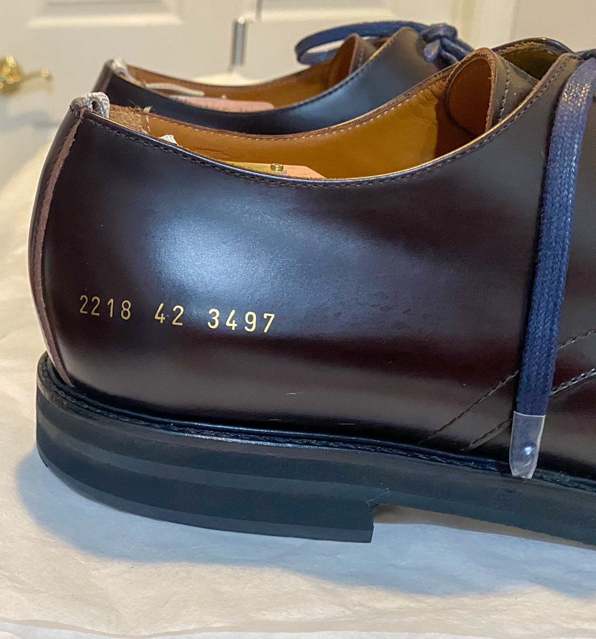 Common Projects Common Projects - Burgundy Derby Size US 9 / EU 42 - 4 Thumbnail
