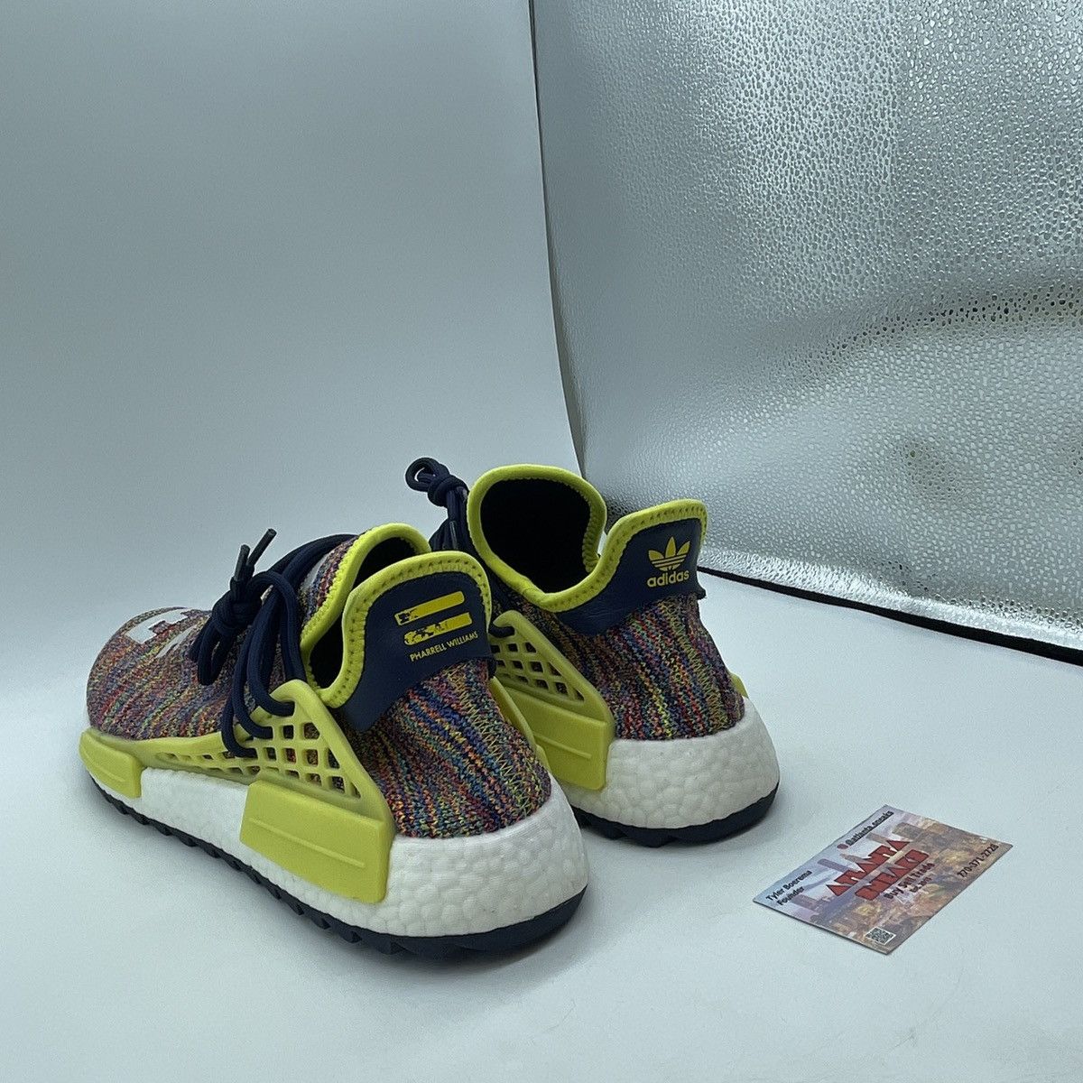 Adidas Pharrell x NMD trail human race Size US 9.5 / EU 42-43 - 4 Thumbnail