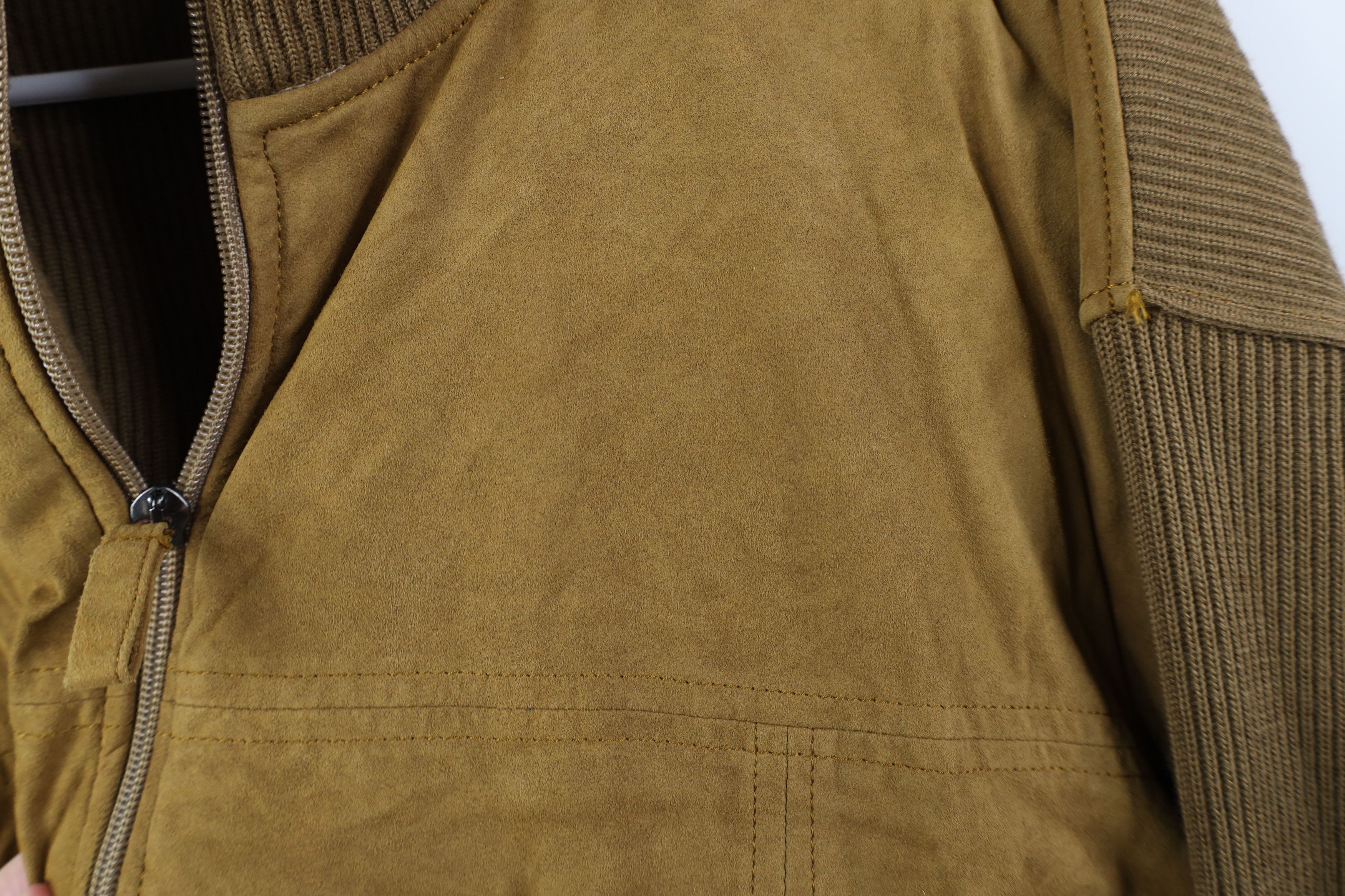 Vintage Vintage 90s Y2K Streetwear Ribbed Sweater Jacket Swacket Size US XXL / EU 58 / 5 - 4 Thumbnail