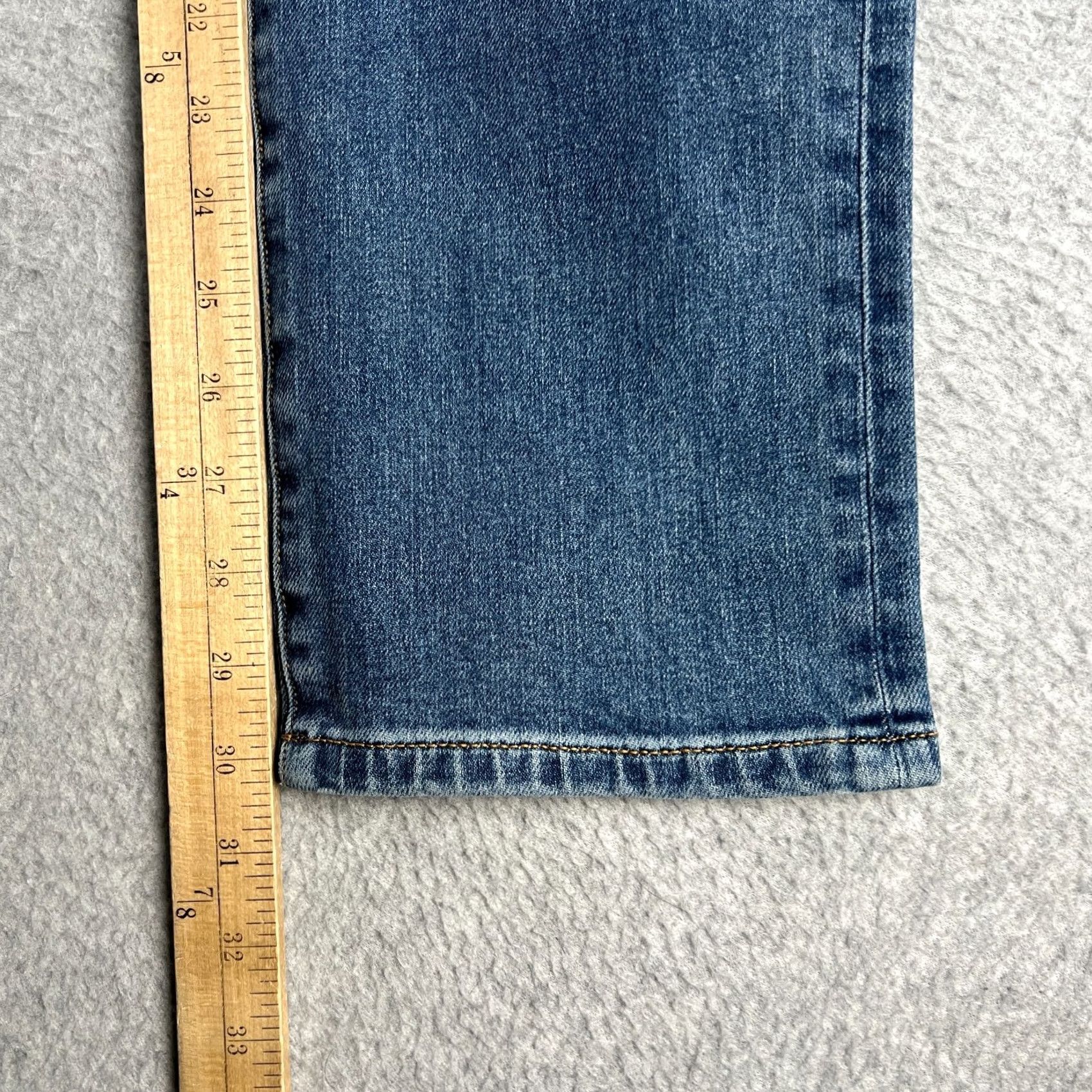 Flint And Tinder Flint and Tinder Mens Jeans Slim Fit Blue 32x30 Stretch Denim Pants Size US 32 / EU 48 - 7 Thumbnail