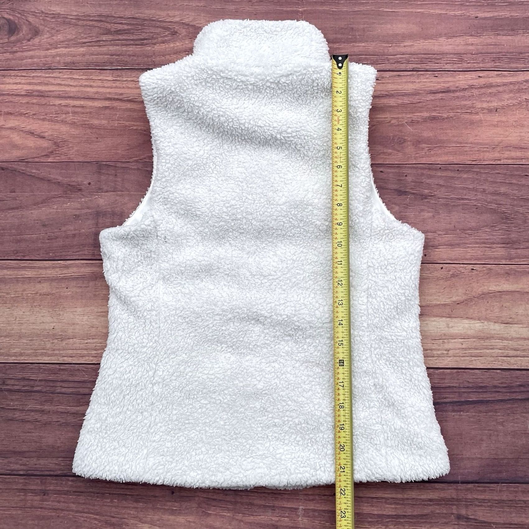 Patagonia Patagonia Jacket Vest Full Zip Womens Los Gatos S White Fleece Birch 21.5in 17in Pit to Pit Regular Size Small Size S / US 4 / IT 40 - 7 Thumbnail