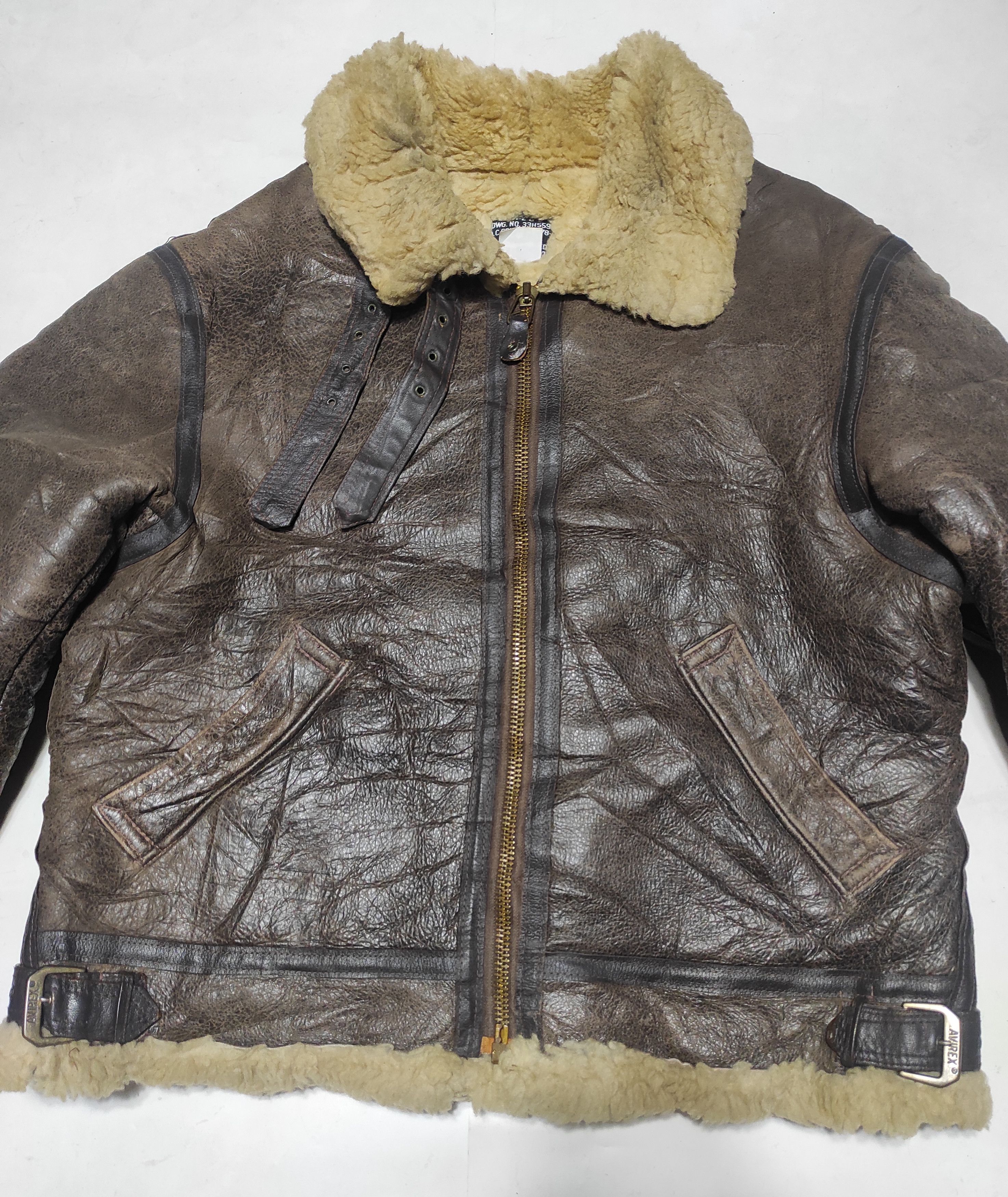Beautiful AVIREX Type B-3 Flight Bomber Jacket
