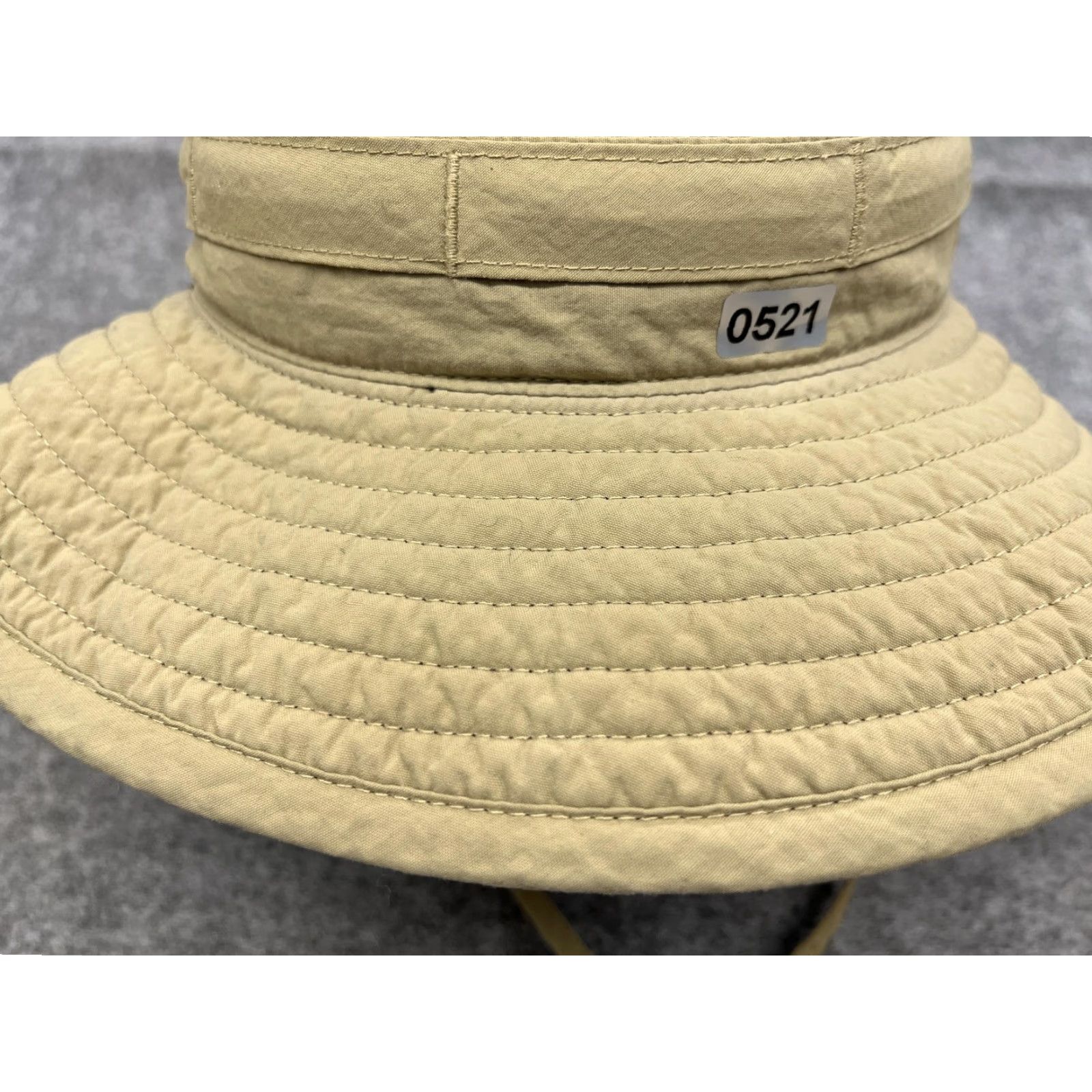 Vintage Columbia Hat Boonie Fitted Unisex One Size Beige Wide Brim Outdoor Hiking Size ONE SIZE - 3 Thumbnail