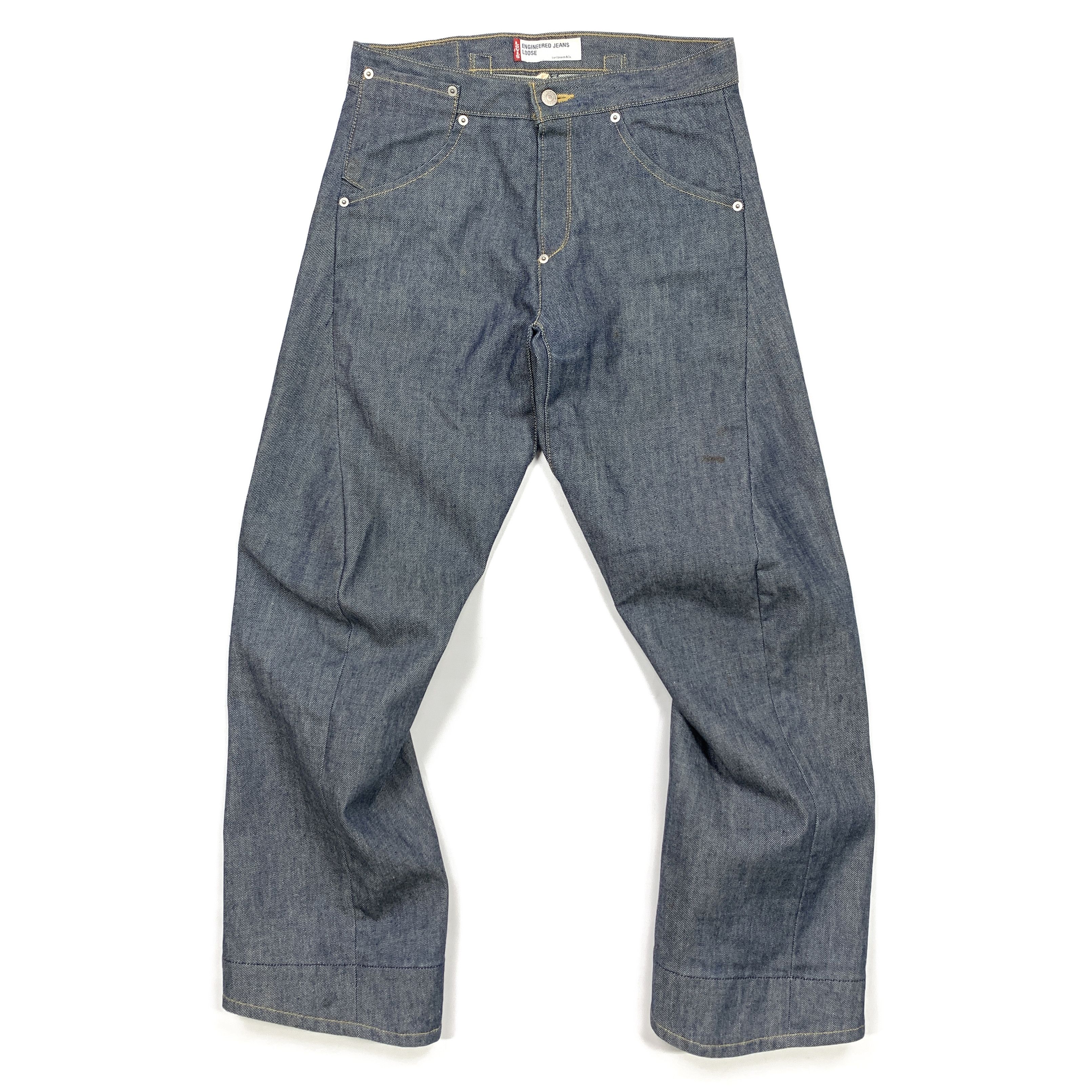 Levi's Engineered 00s Loose Denim Jeans Size US 29 - 1 Thumbnail
