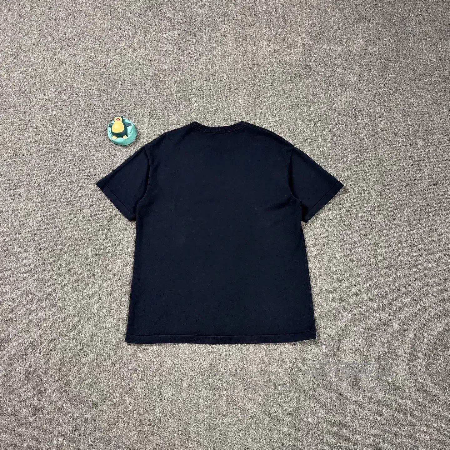 Nigo LV Nigo Heart Pattern Navy Knit Tee. Size US M / EU 48-50 / 2 - 2 Thumbnail