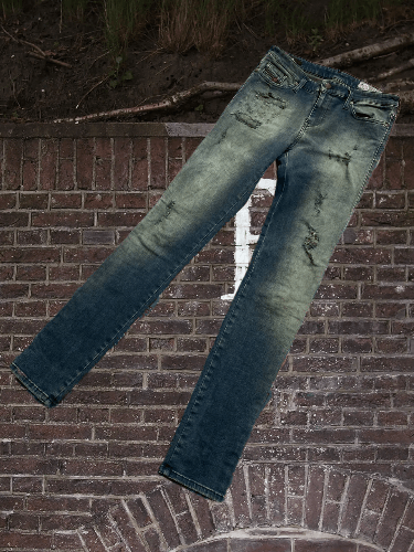 Diesel × Japanese Brand × Vintage Vintage Diesel Faded Distressed Y2K Jeans Size 29" - 1 Thumbnail
