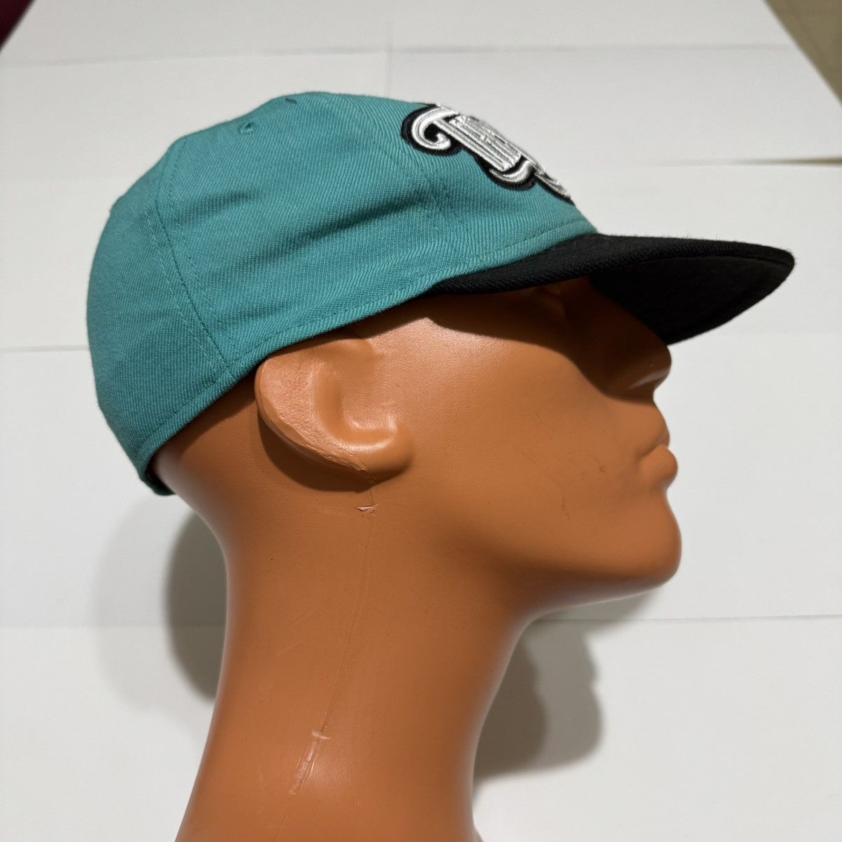 New Era × The Hundreds The Hundreds New Era Adjustable Snap Back Blue Black Hat Cap Size ONE SIZE - 2 Thumbnail