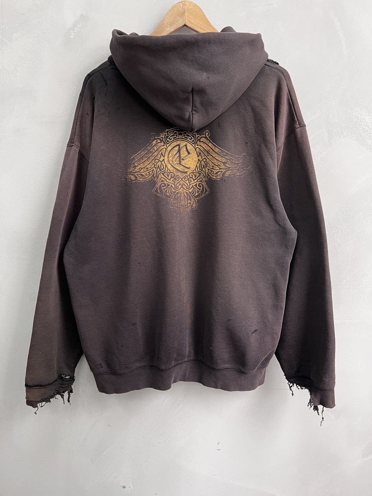 Affliction × If Six Was Nine CRAZY SUN FADED TRASH legrandebleu STYLE HOODIE Size US XL / EU 56 / 4 - 10 Thumbnail