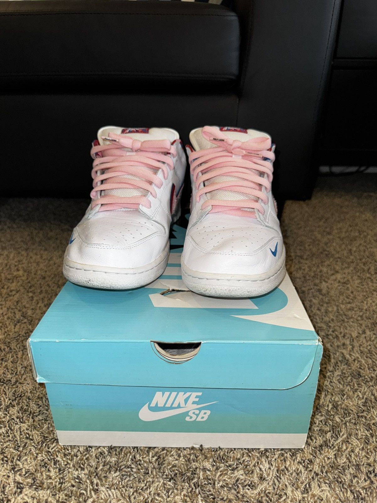 Nike × Parra Nike SB Dunk Low Parra Size US 13 / EU 46 - 4 Thumbnail