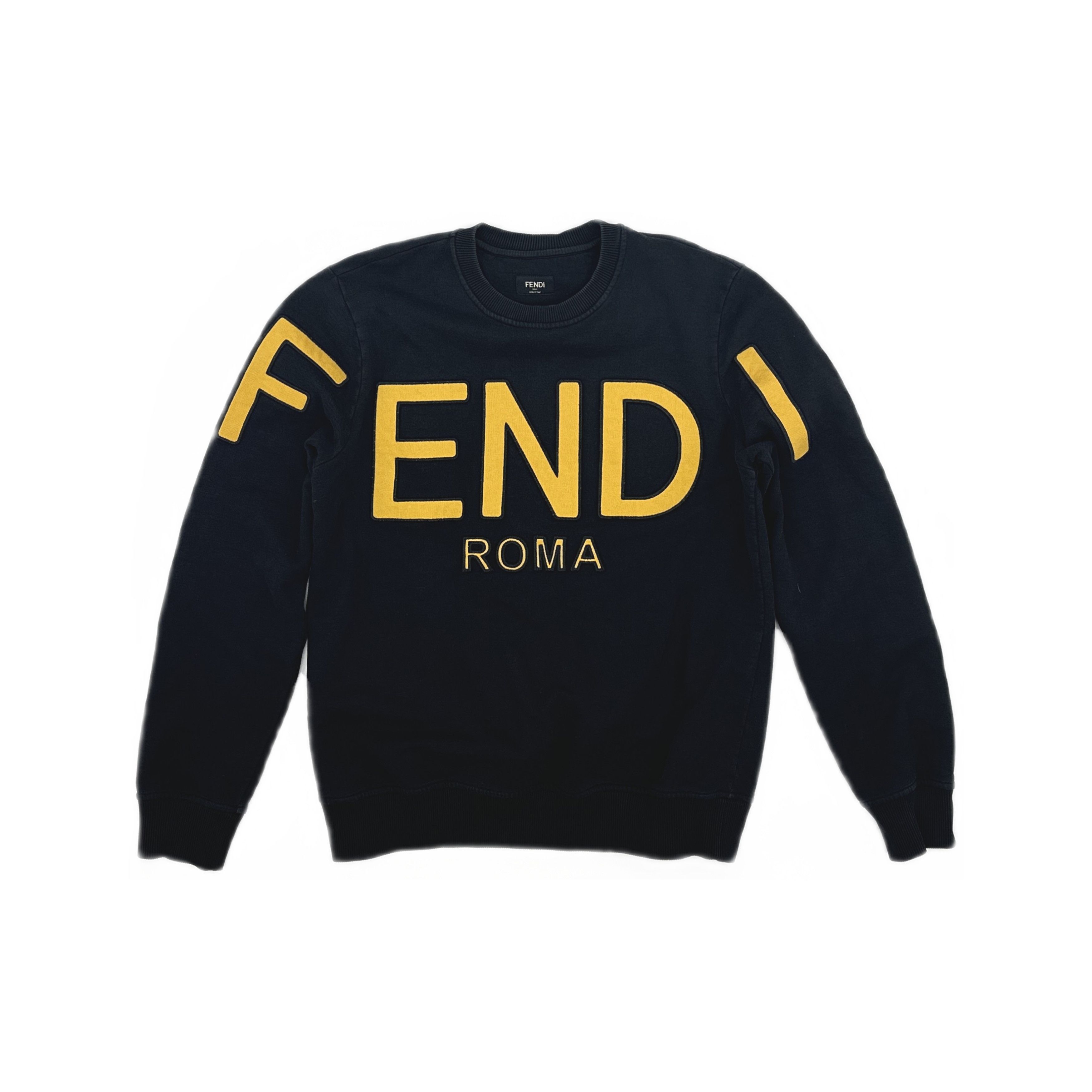 Fendi Fendi Roma Logo Sweatshirt Size S Size US S / EU 44-46 / 1 - 1 Thumbnail