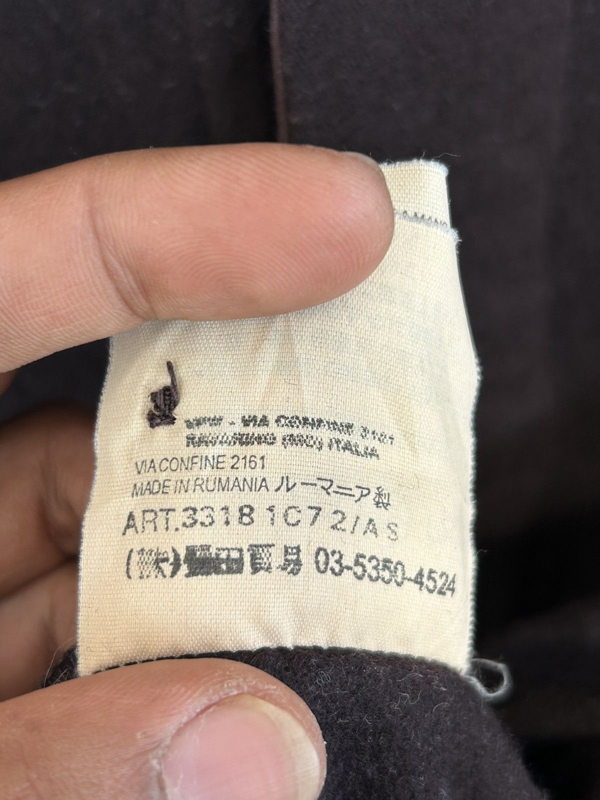C.P. Company C.P. Company Wool Button Ups Marroon Size US L / EU 52-54 / 3 - 8 Thumbnail