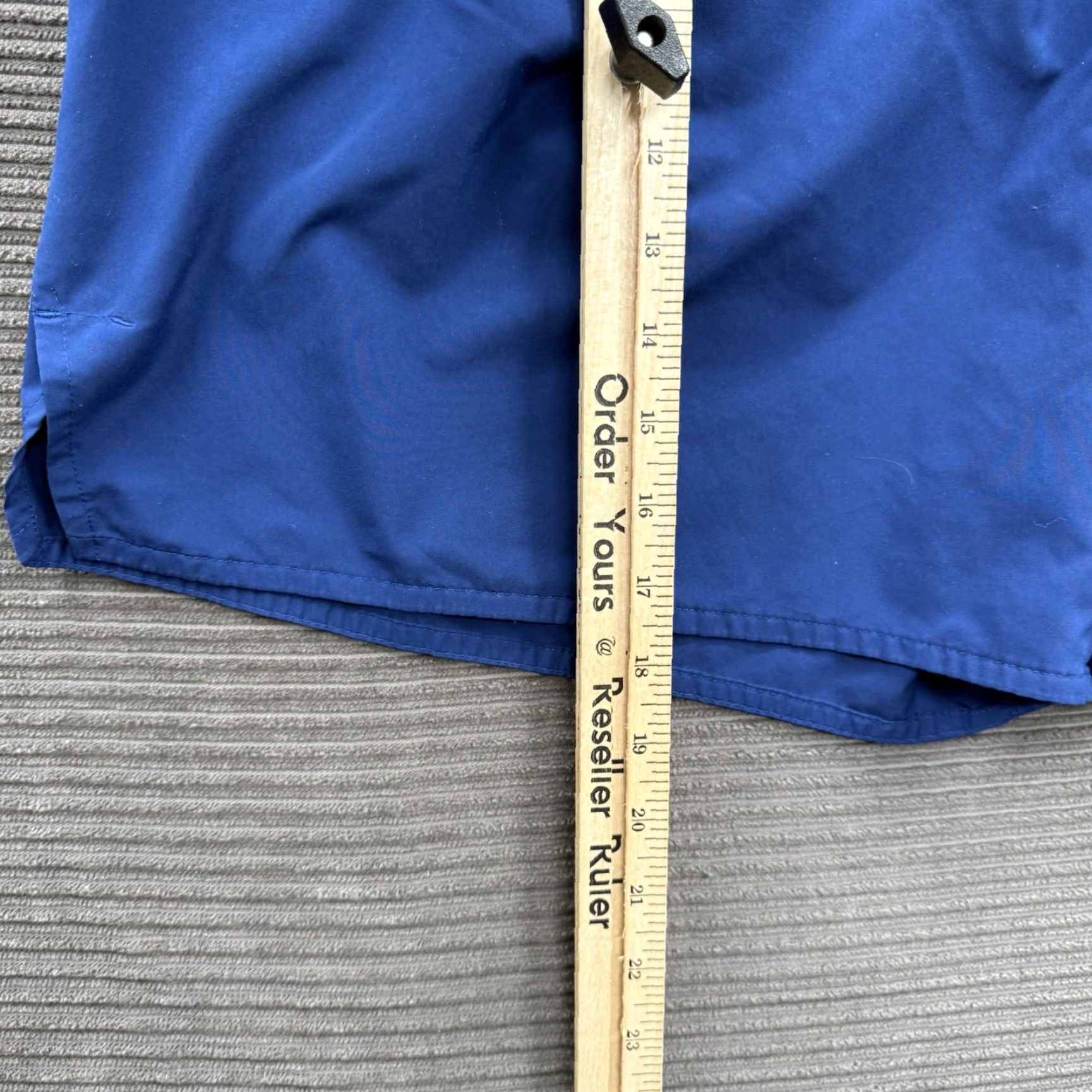 Nike Nike Challenger Running Shorts Men 2XL Blue Polyester Outdoors Gym Workout Size US 39 - 6 Thumbnail