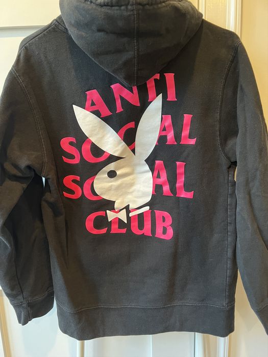 Anti Social Social Club Anti Social Social Club X Playboy Hoodie