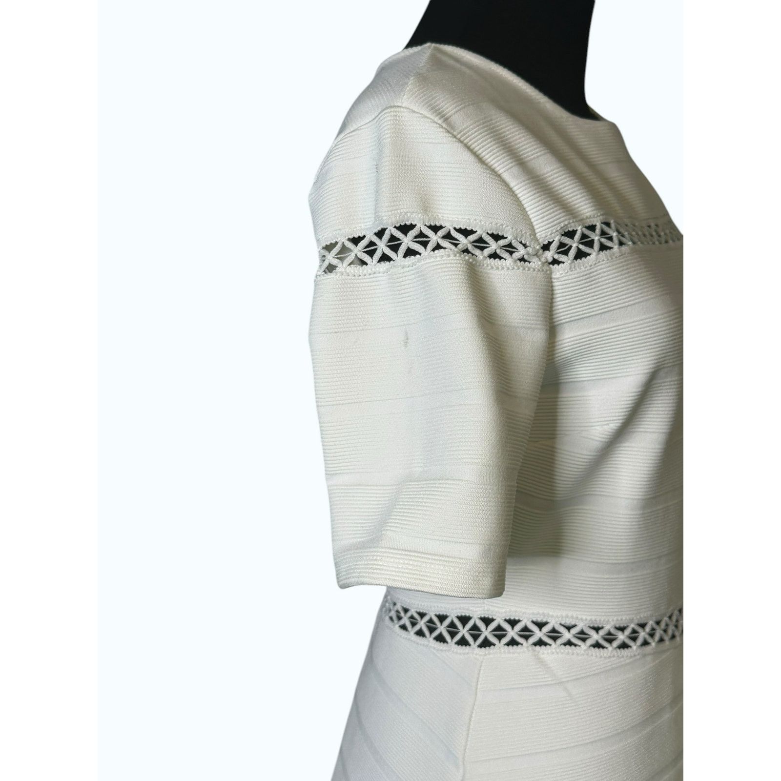 Topshop TOPSHOP white bandage skater mini dress size 6 Size M / US 6-8 / IT 42-44 - 14 Thumbnail