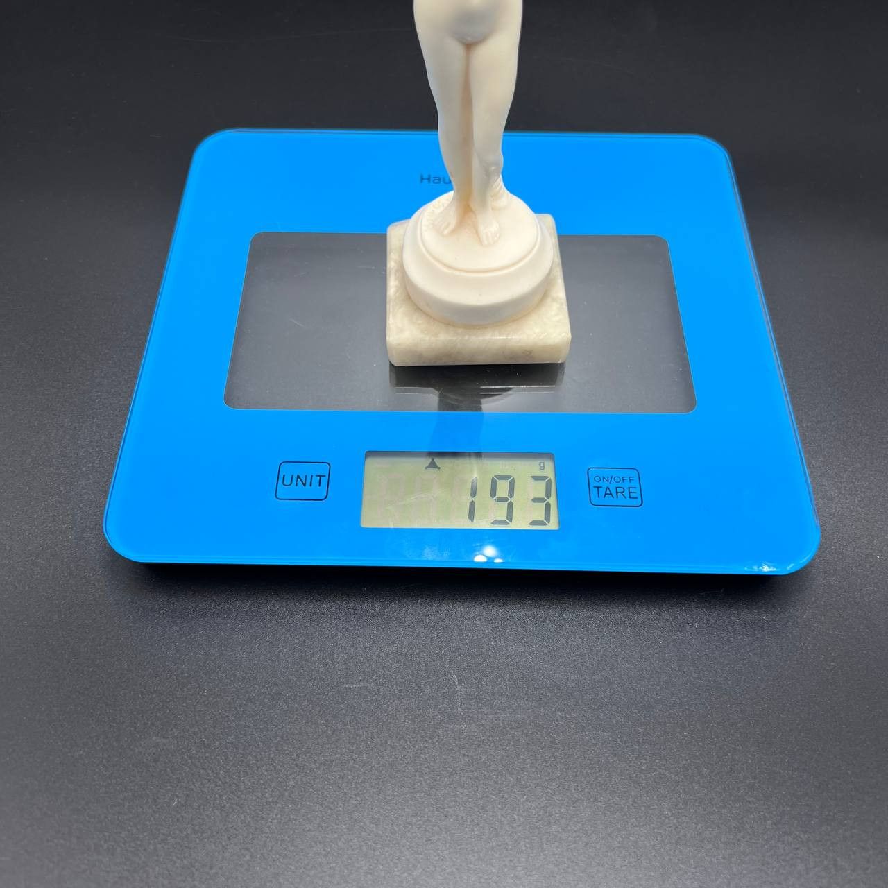 Vintage Vintage Figure Nude Naked Girl Gypsum Alabaster on Base Size ONE SIZE - 3 Thumbnail