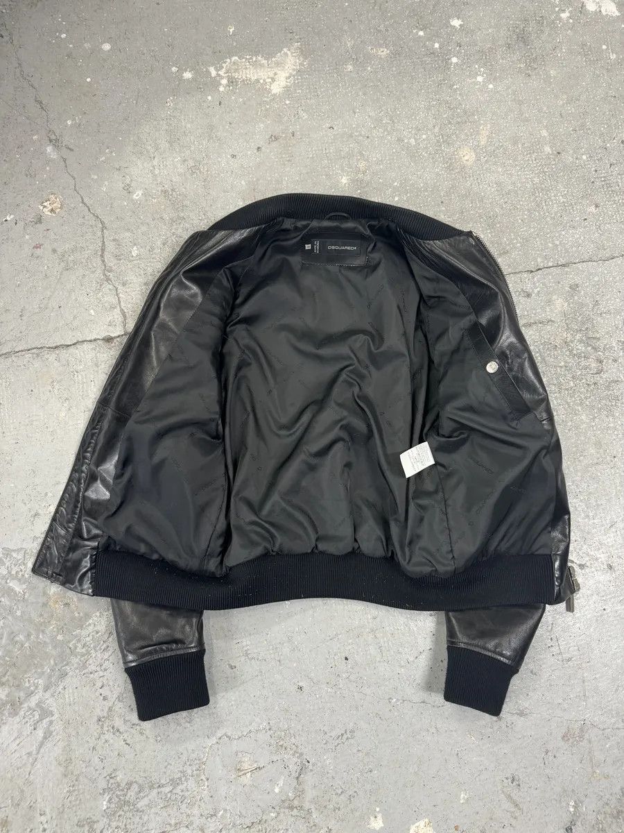 Dsquared2 SS2013 Dsquared2 Black & Brown Pony Hair Leather Alpha Jacket Size US S / EU 44-46 / 1 - 7 Thumbnail