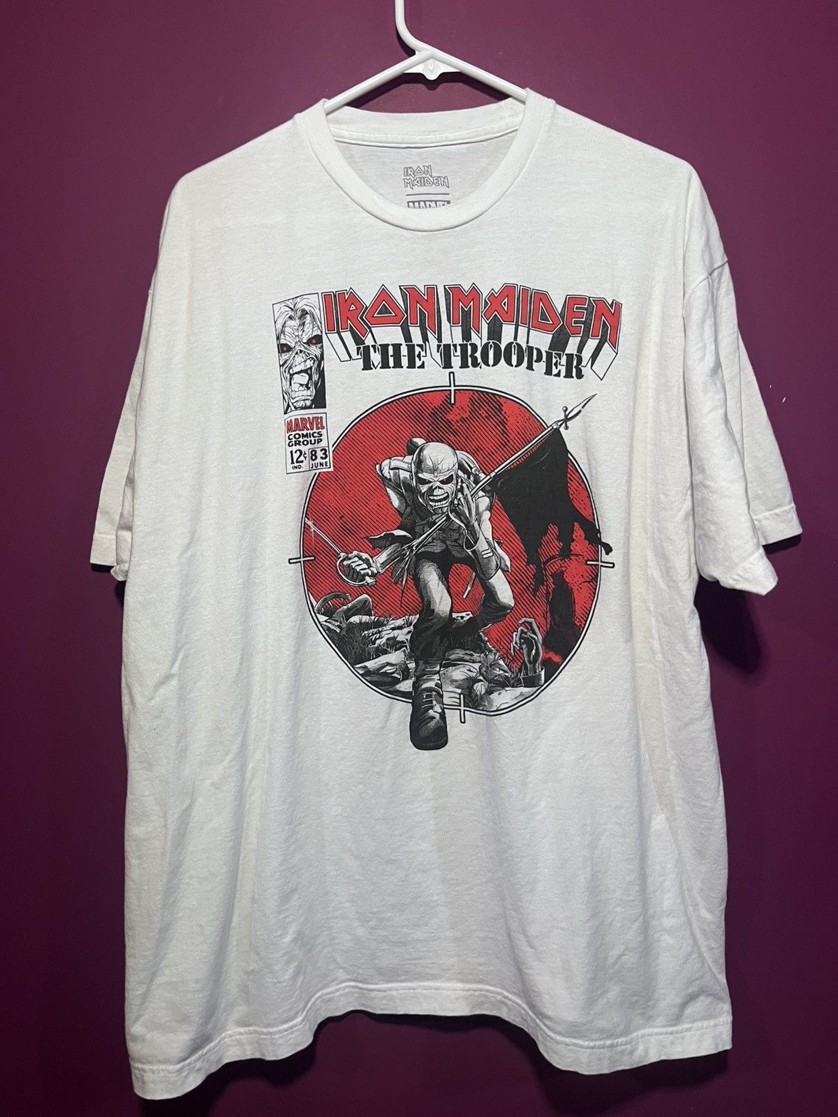 Iron Maiden × Marvel Comics Iron Maiden x marvel tee Size US XXL / EU 58 / 5 - 1 Thumbnail