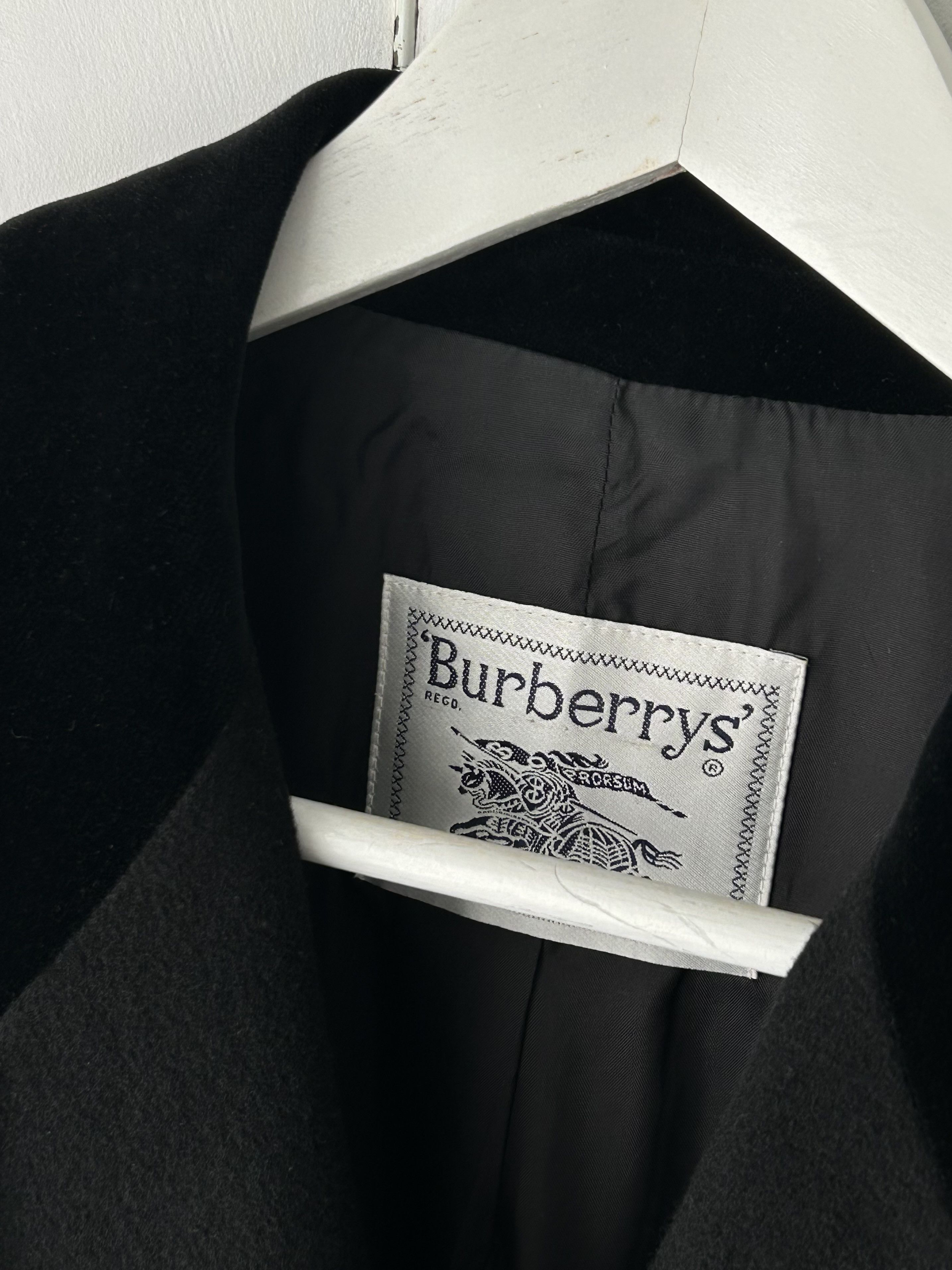 Burberry Burberrys’ Wool & Cashmere Longline Double-Breasted Blazer Size M / US 6-8 / IT 42-44 - 2 Thumbnail
