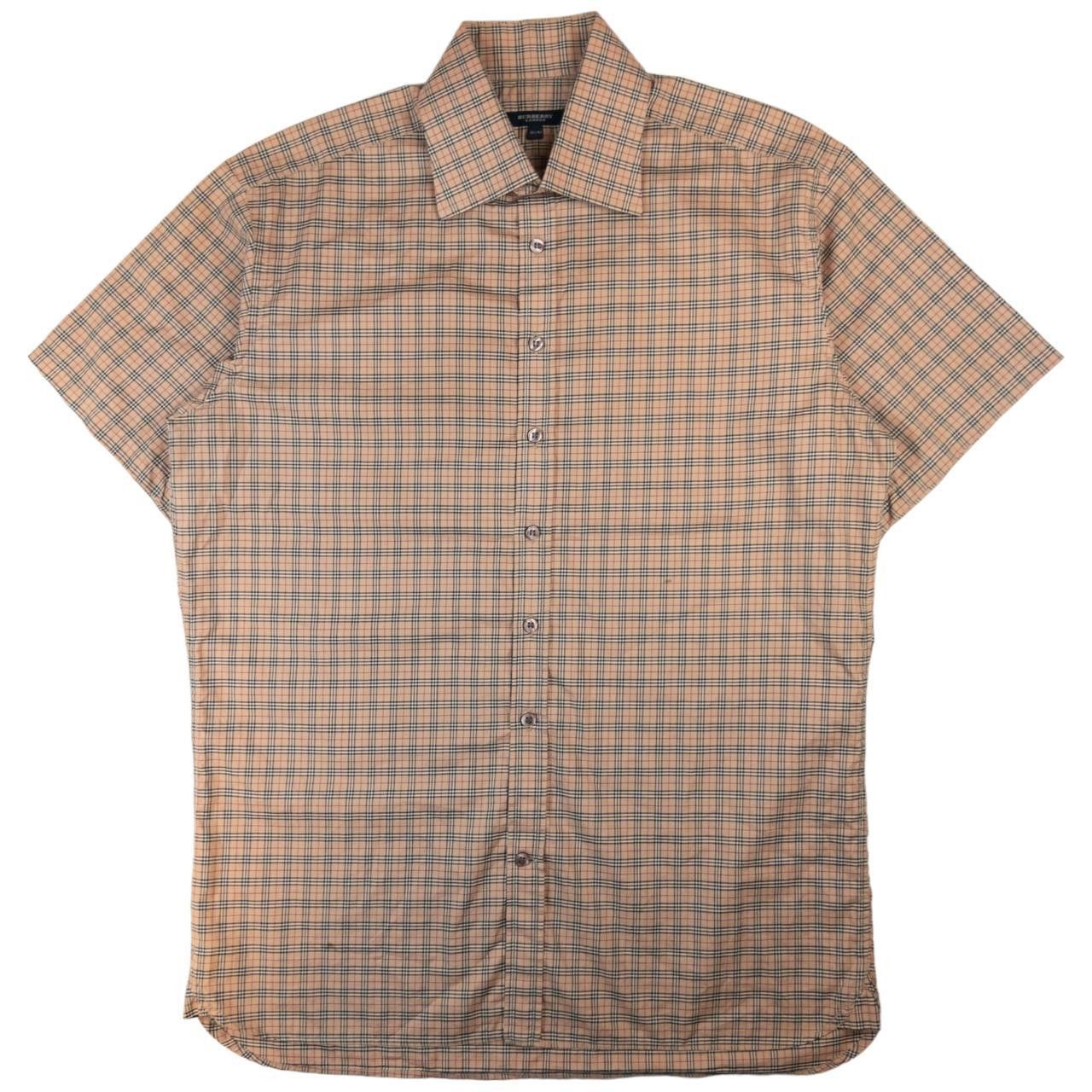 Burberry Vintage Burberry Nova Check Short Sleeve Shirt Size XL Size US XL / EU 56 / 4 - 1 Thumbnail