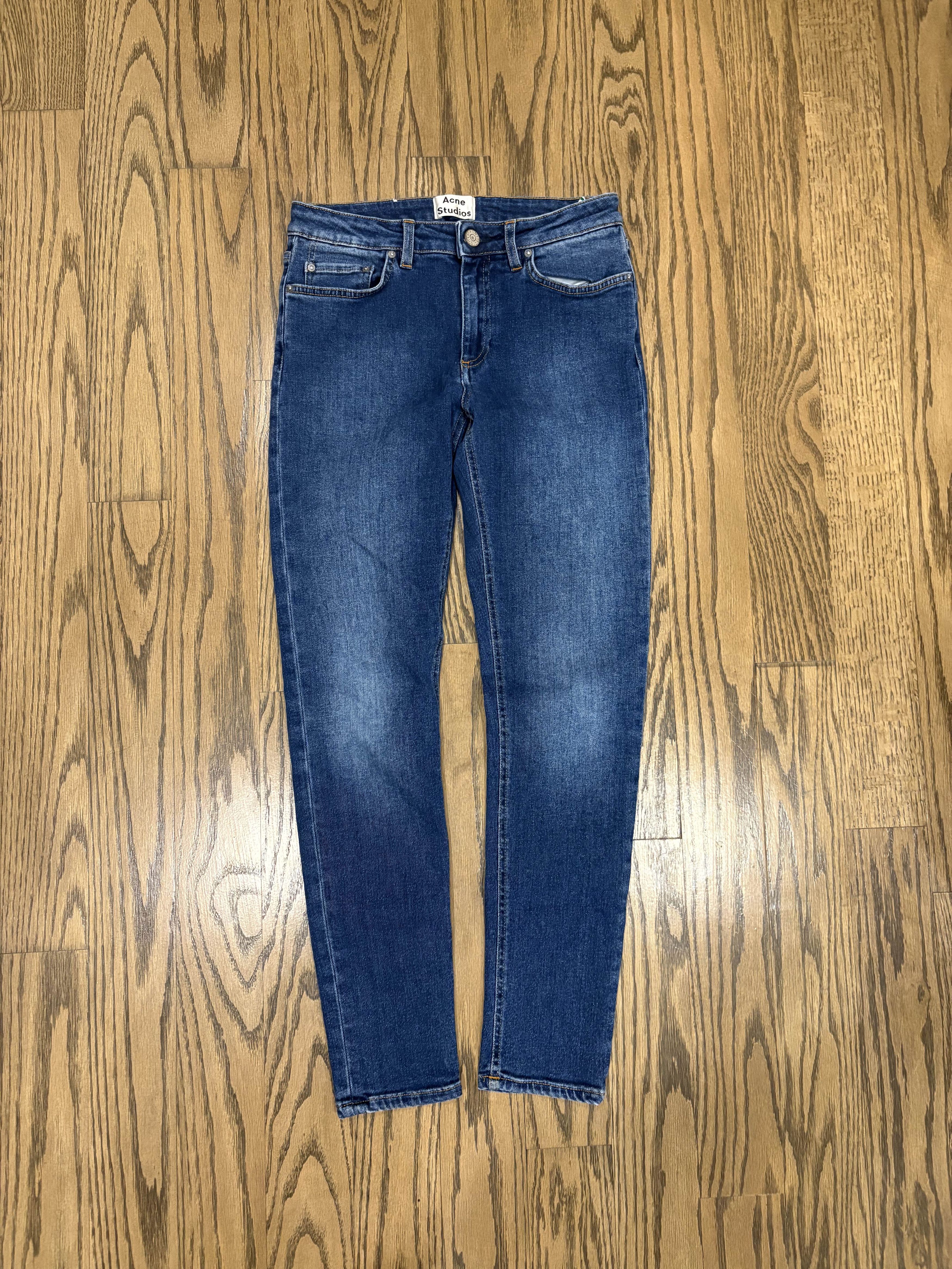 Acne Studios Acne Studios 'Skin 5' Blue Denim Size 28" / US 6 / IT 42 - 1 Thumbnail