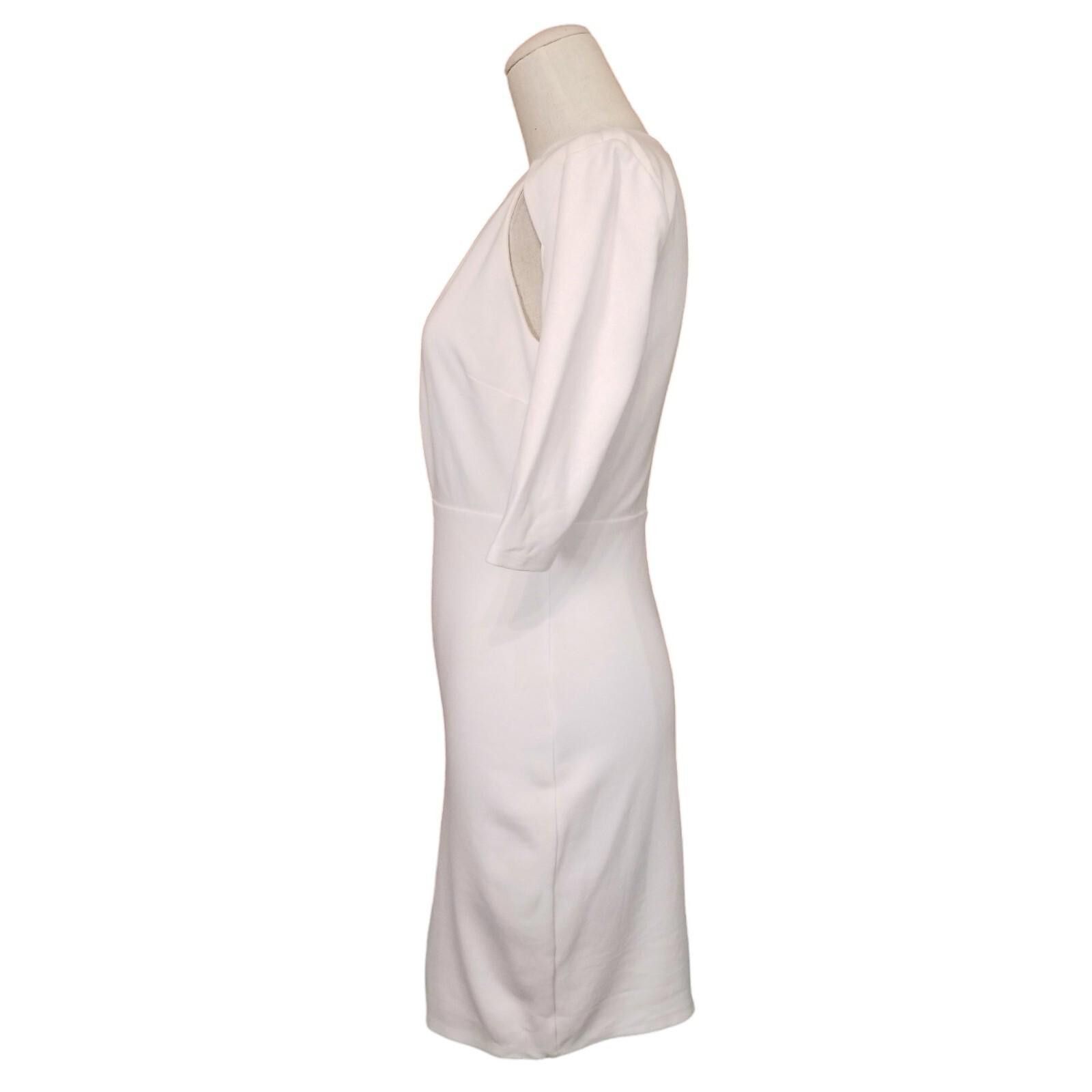 NBD NBD Bodycon CutOut Mini Dress White Sz Medium Size M / US 6-8 / IT 42-44 - 4 Thumbnail