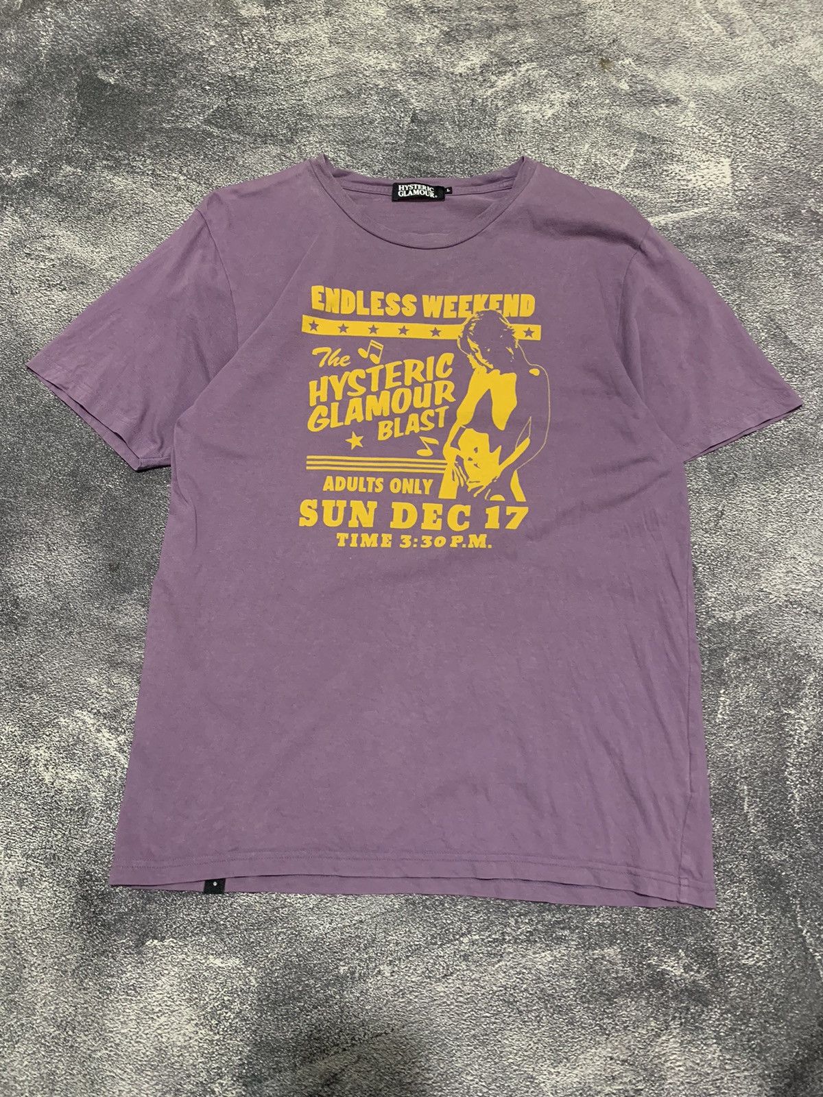Hysteric Glamour Hysteric glamour endless weekend tshirt Size US L / EU 52-54 / 3 - 1 Thumbnail