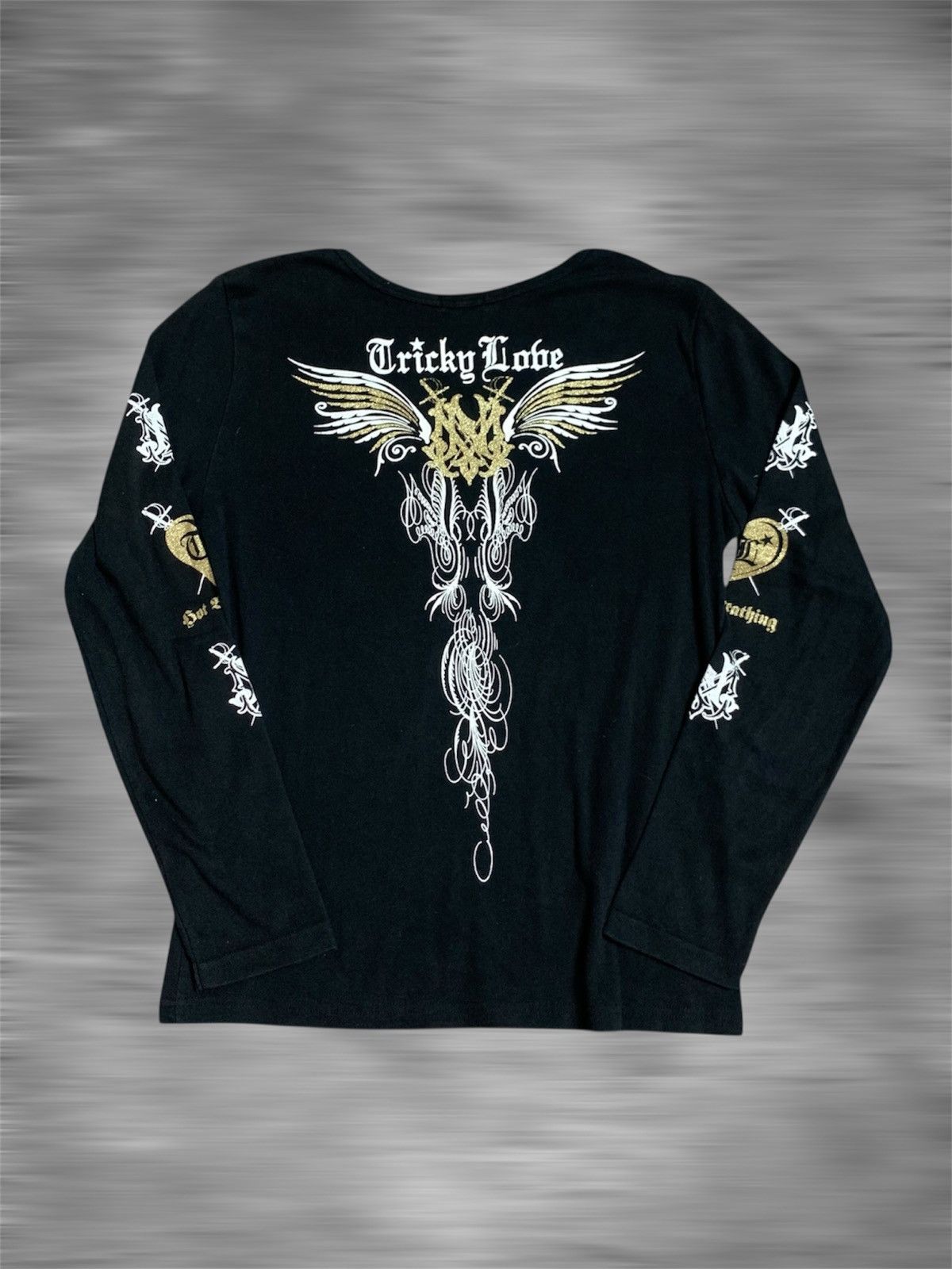 If Six Was Nine vkei 2000s japanese tricky love LS Size US L / EU 52-54 / 3 - 2 Thumbnail
