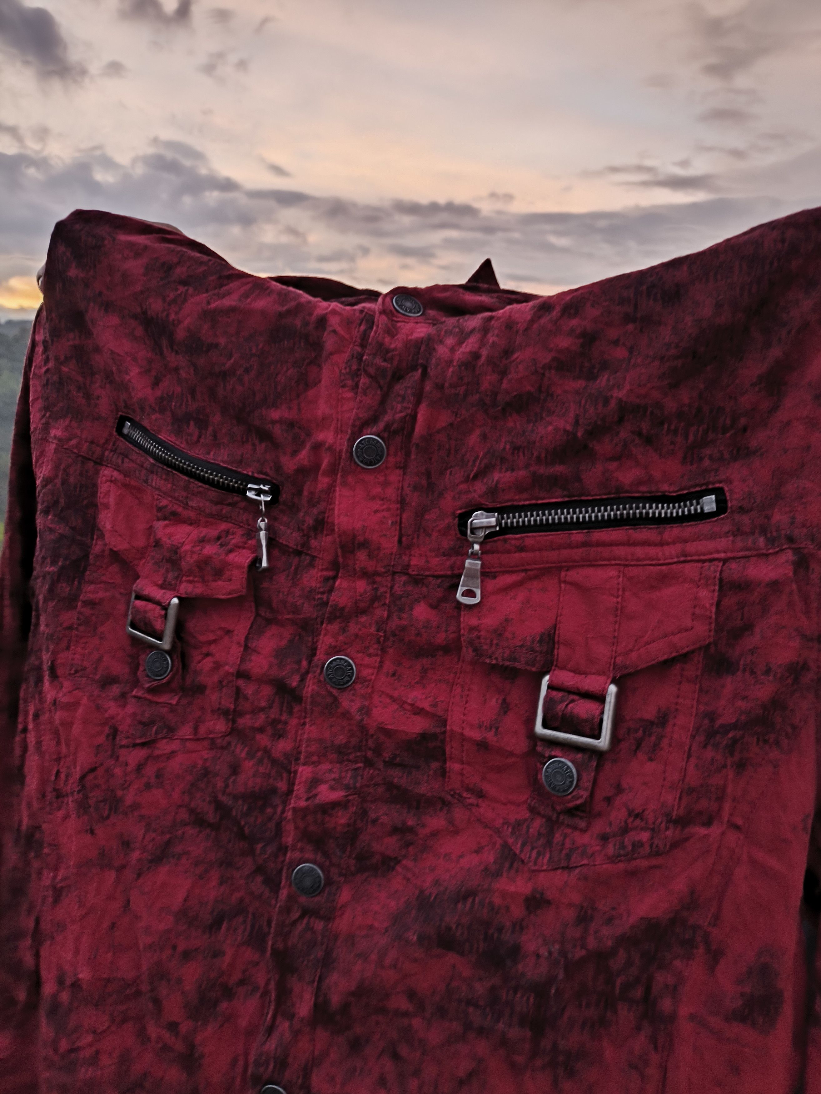 If Six Was Nine Intheattic homme plaid shirt with hoodie Size US L / EU 52-54 / 3 - 3 Thumbnail