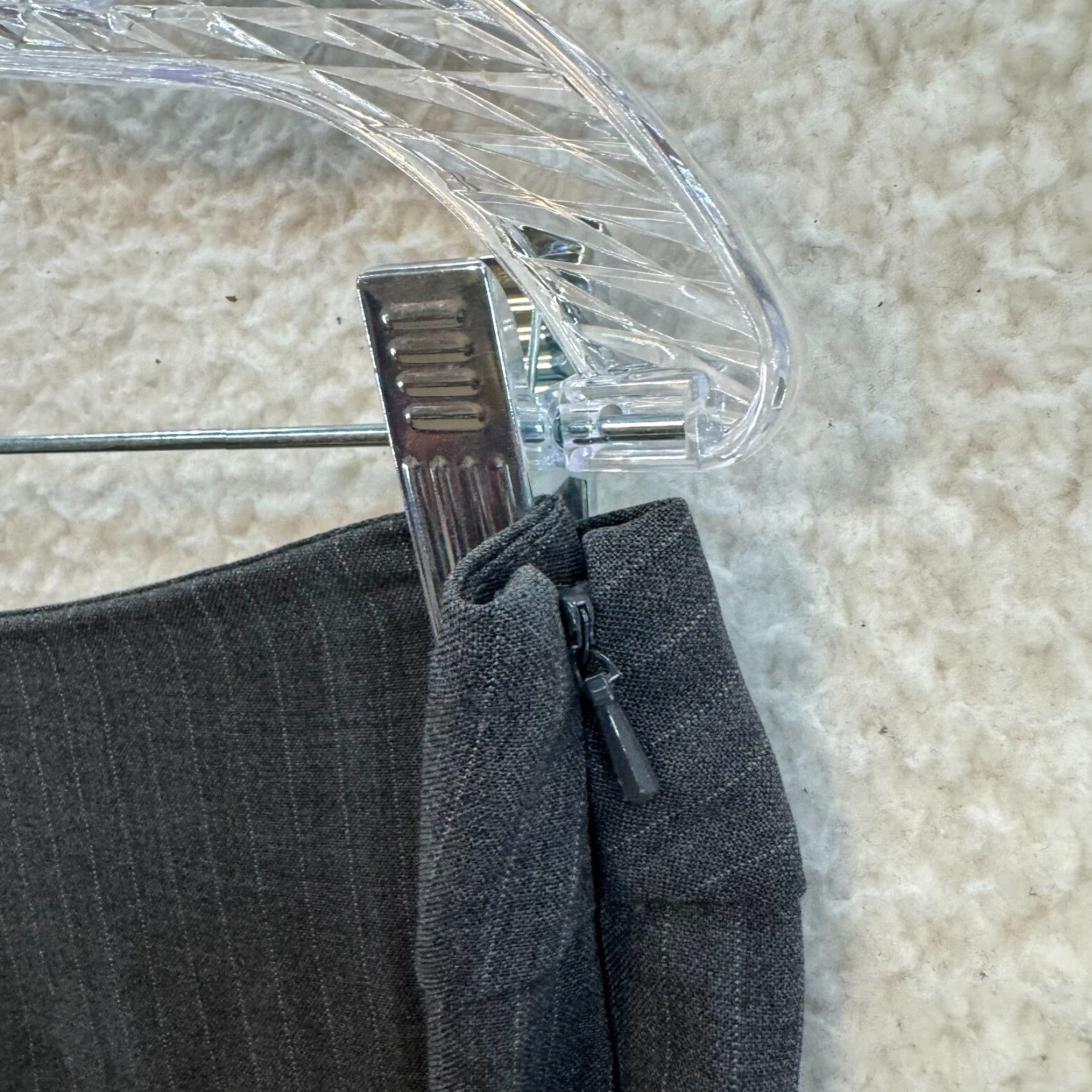 Gap VINTAGE Gap Trousers Dress Pants 12 14 30 32 Grey Pinstripe Corpcore Office Womens Size 34" / US 12 / IT 48 - 4 Thumbnail