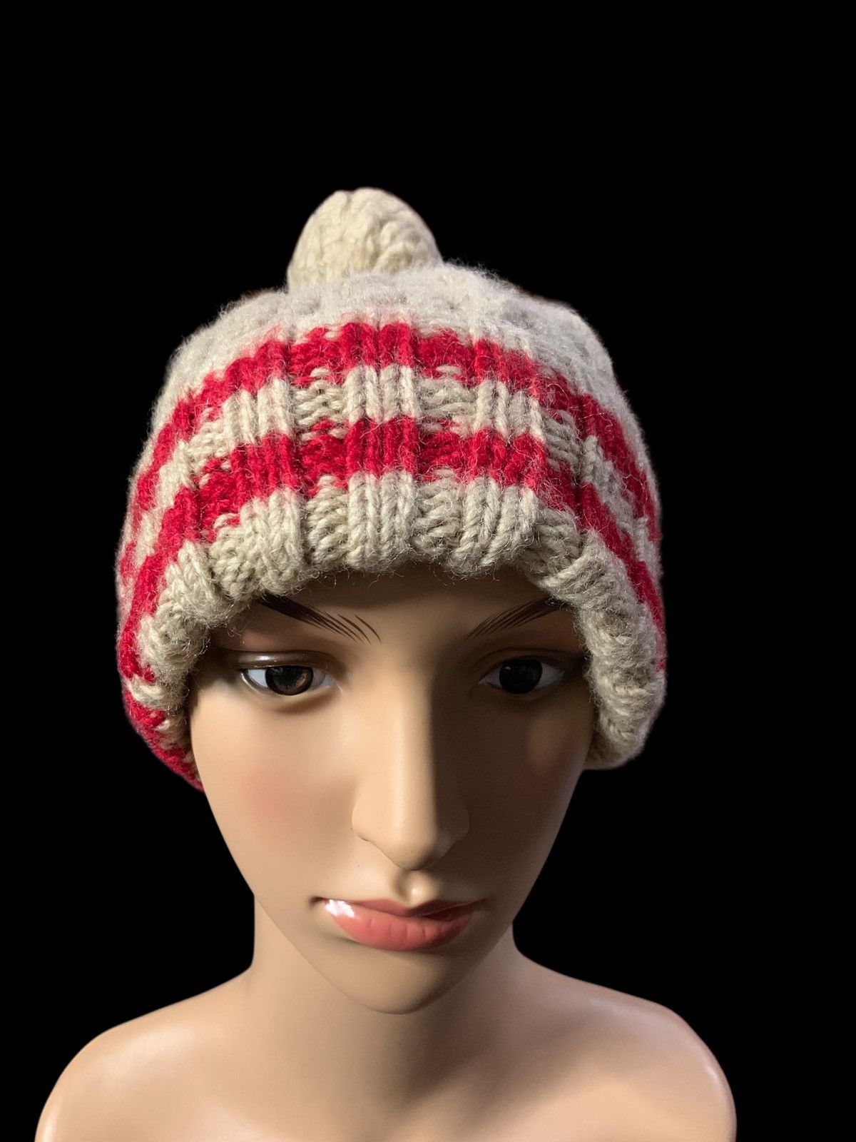 Handmade × Japanese Brand × Kapital Crochet Knitters hand embroidery Beanyy Size ONE SIZE - 3 Thumbnail