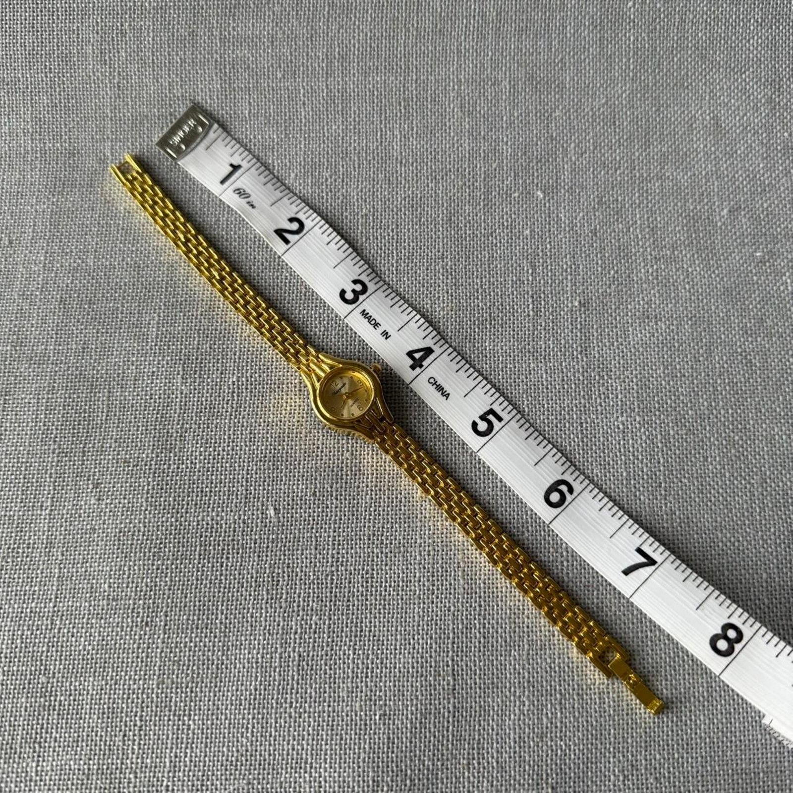Other Elegant gold vintage style watch MENS2 Size ONE SIZE - 7 Thumbnail