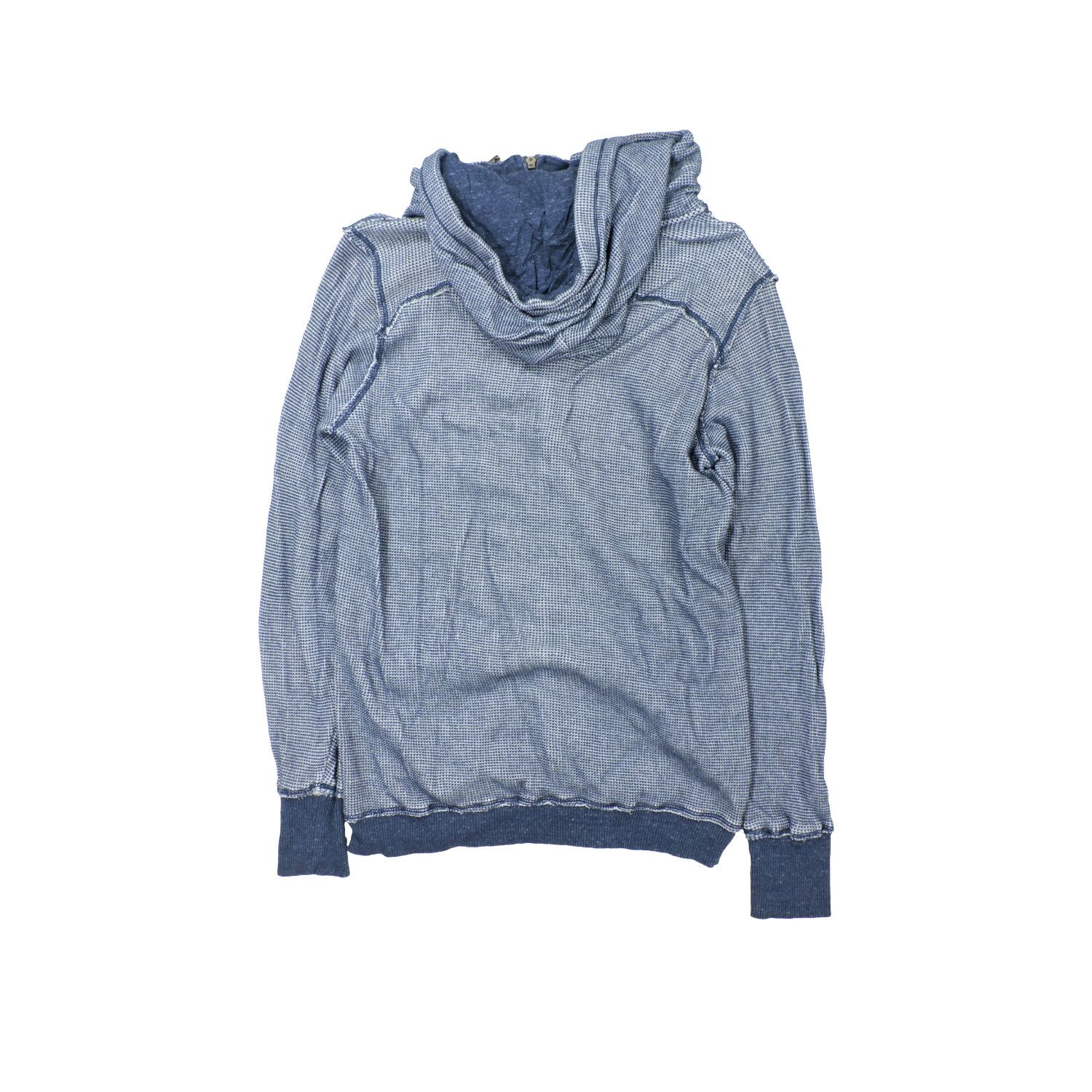 Diesel DIESEL .CO REVERSE SEWING KNITTED ZIP-HOODIE Size US S / EU 44-46 / 1 - 2 Thumbnail