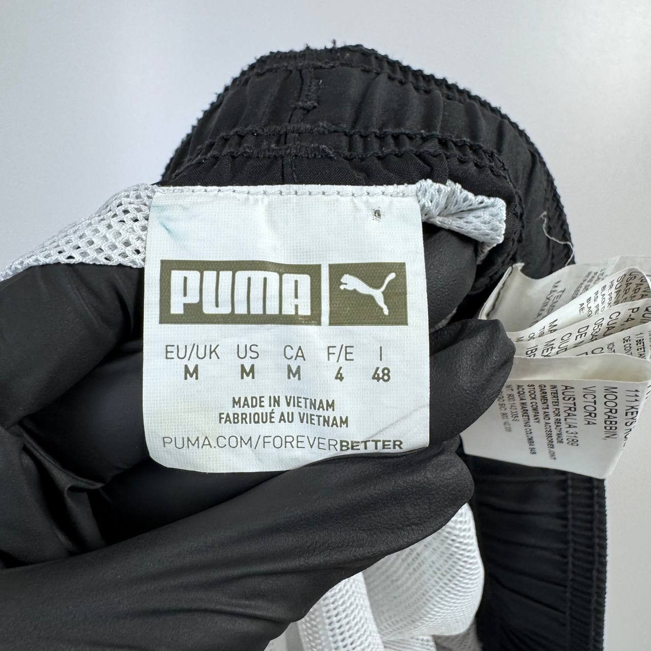 Puma Puma Womens Running Shorts Black Lightweight Athletic Size M Size 31" - 3 Thumbnail