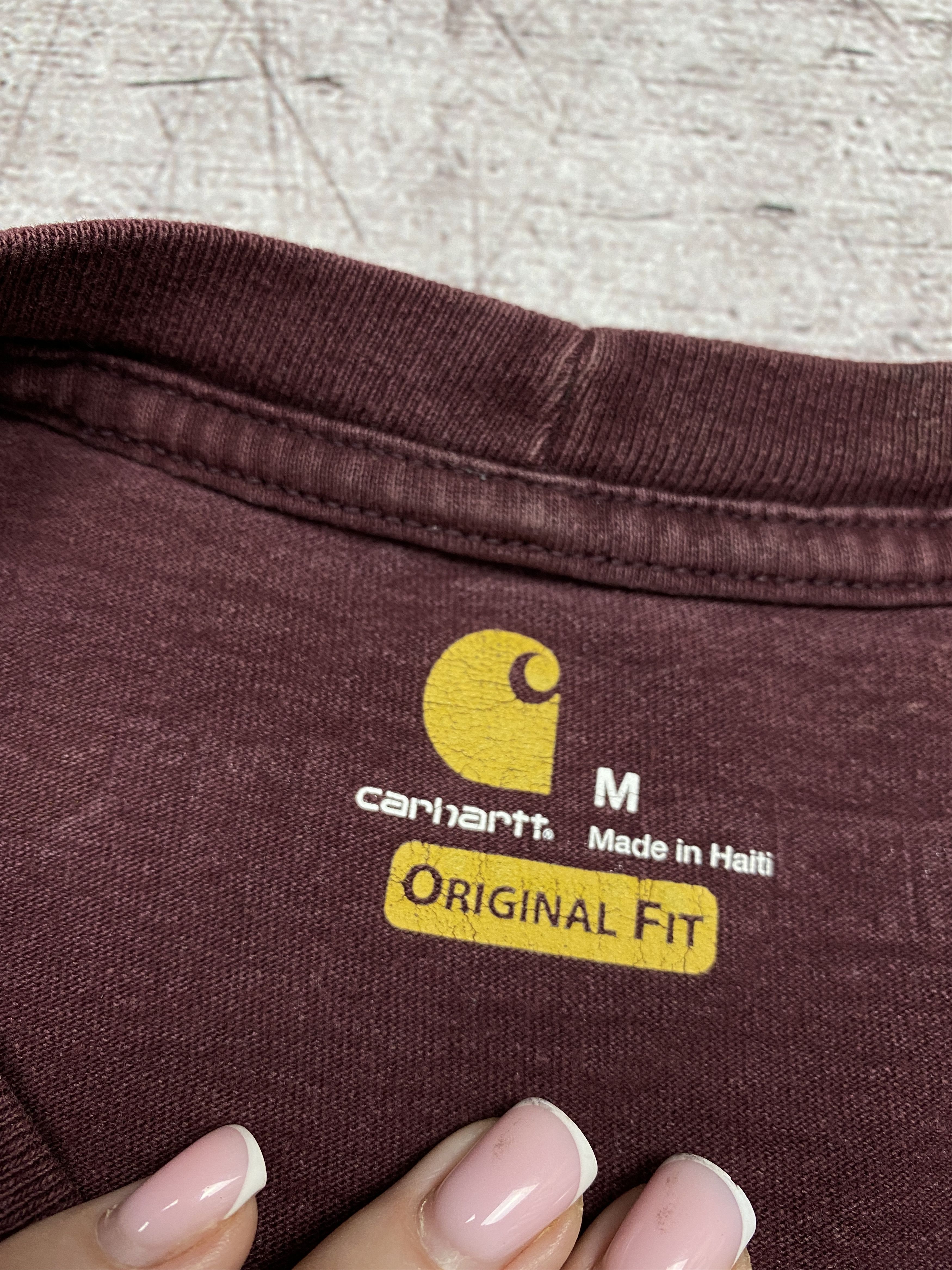 Carhartt × Vintage Carhartt Vintage Mens Crew Neck T-Shirt Size US M / EU 48-50 / 2 - 4 Thumbnail