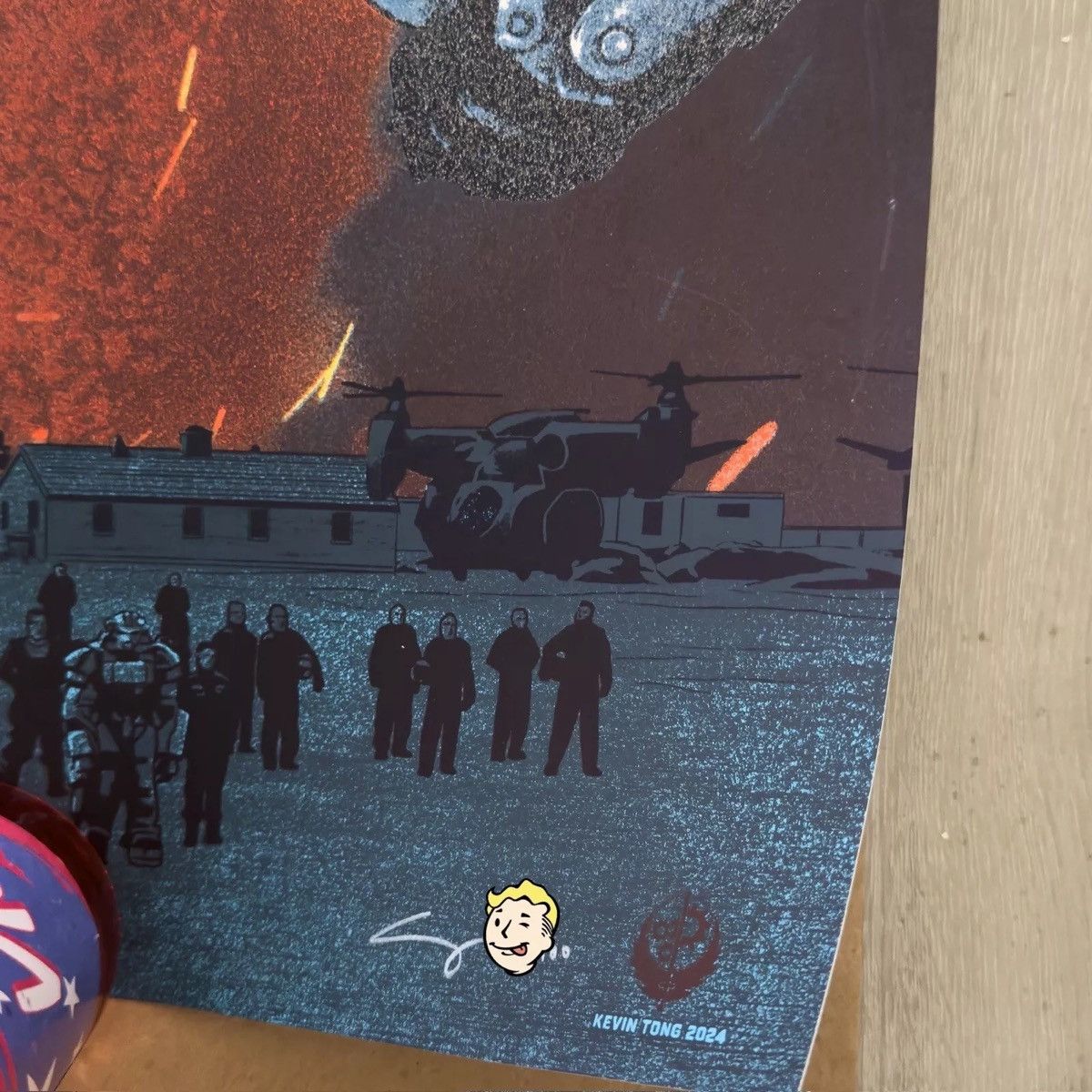 Other Fallout Maximus Screen Print Poster LE 100 Kevin Tong IGN Size ONE SIZE - 2 Thumbnail