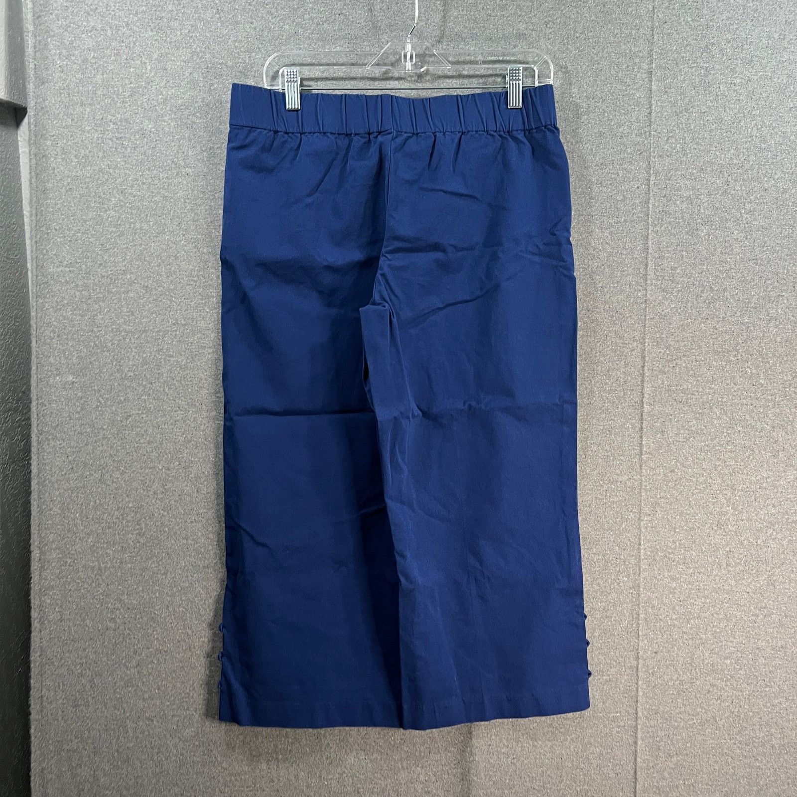 Other Isaac Mizrahi Live! Stretch Crop Wide Leg with Butto Size 34" / US 12 / IT 48 - 2 Thumbnail