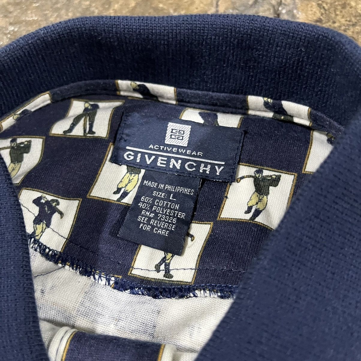 Designer × Givenchy × Vintage Vintage 90s Givenchy Activewear Golf Polo Shirt NWT Rare Size US L / EU 52-54 / 3 - 7 Thumbnail