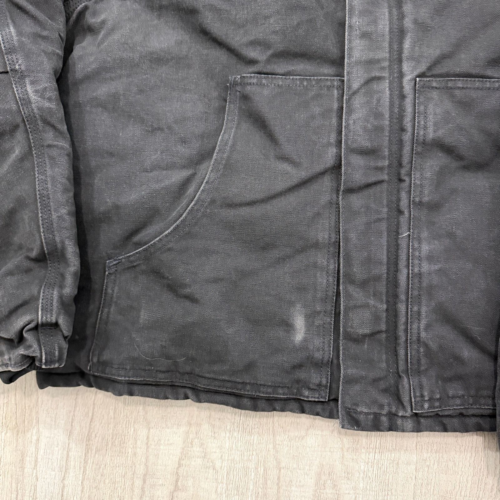 Carhartt Vintage Carhartt Duck Canvas Jacket Men's 54 Tall 3XL Black Size US XXL / EU 58 / 5 - 3 Thumbnail