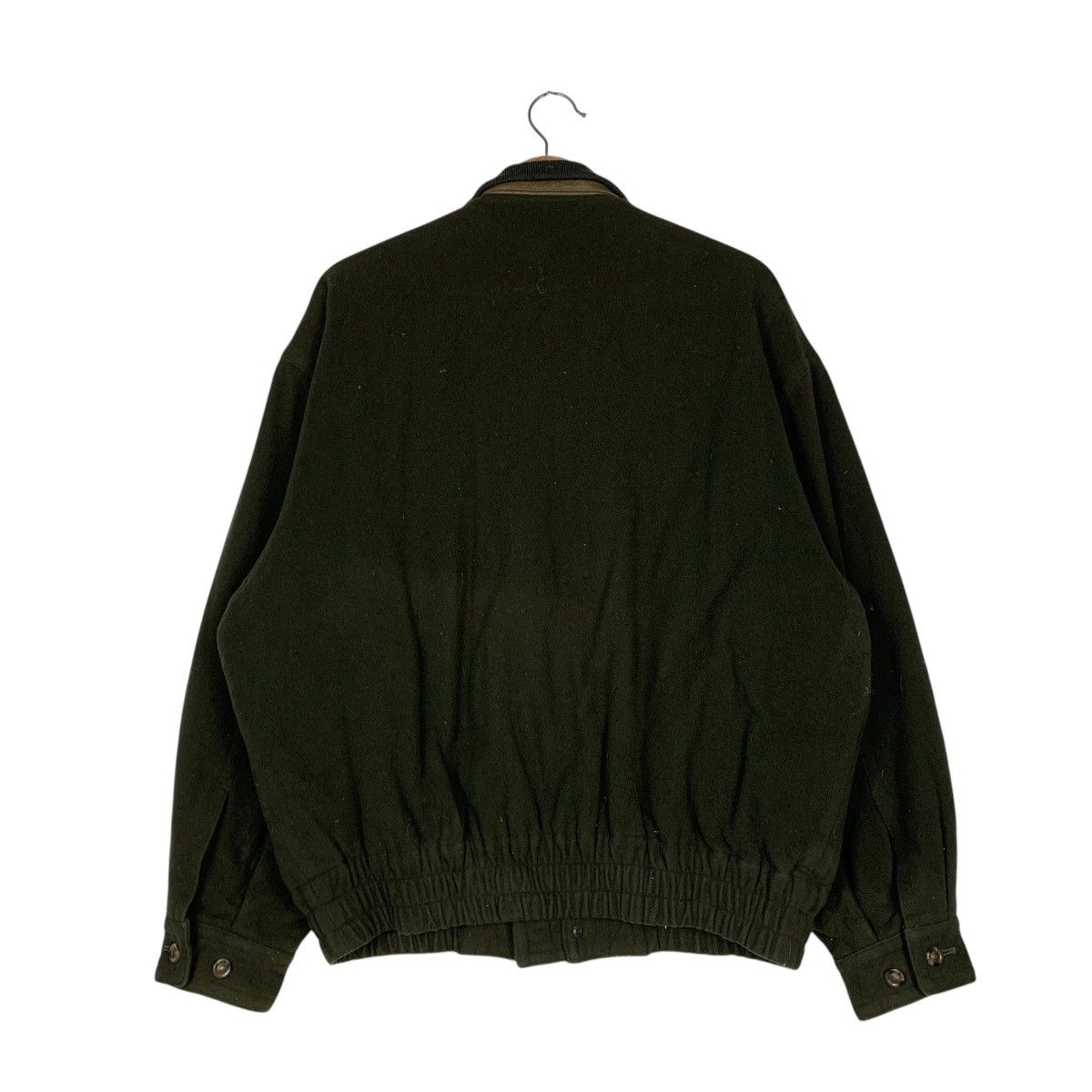 Japanese Brand Borg wool And Cashmere Bomber Jacket Size US M / EU 48-50 / 2 - 7 Thumbnail