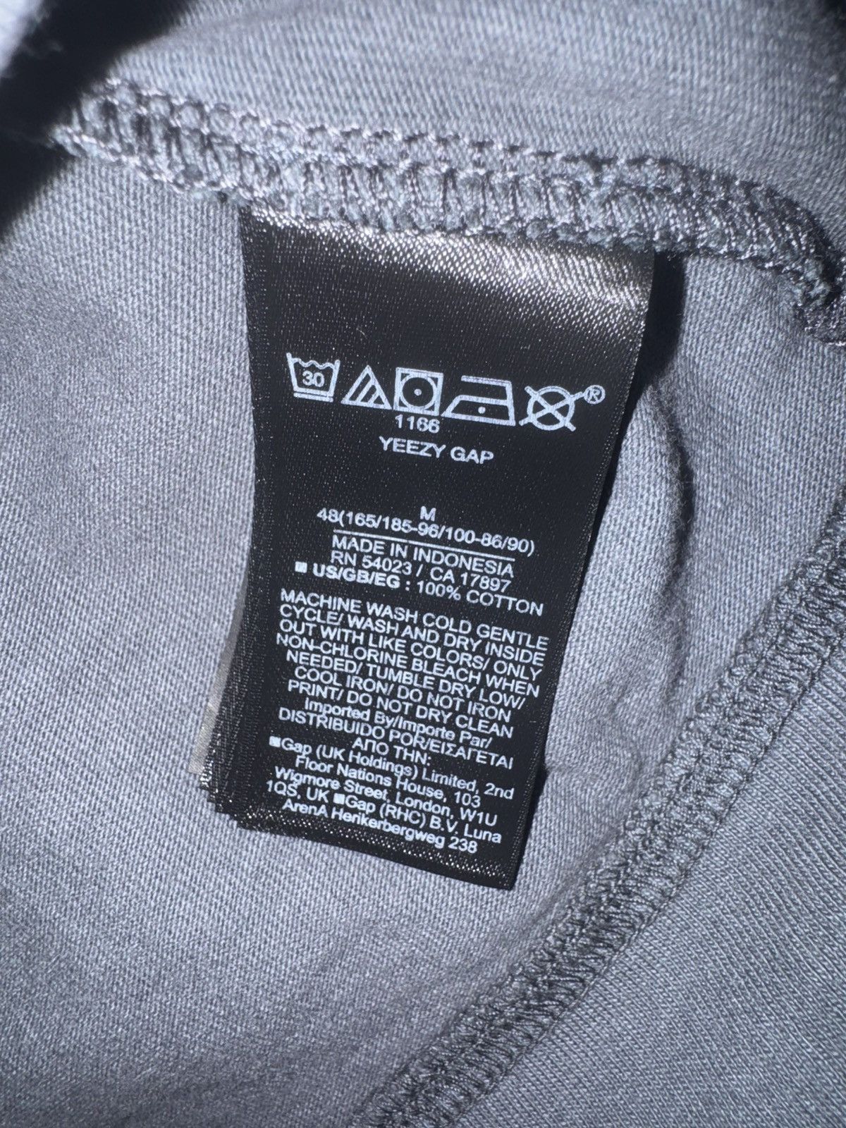 Gap × Yeezy YZY x GAP 3/4 SLEEVE TEE in DARK GREEN (MEDIUM) Size US M / EU 48-50 / 2 - 8 Thumbnail
