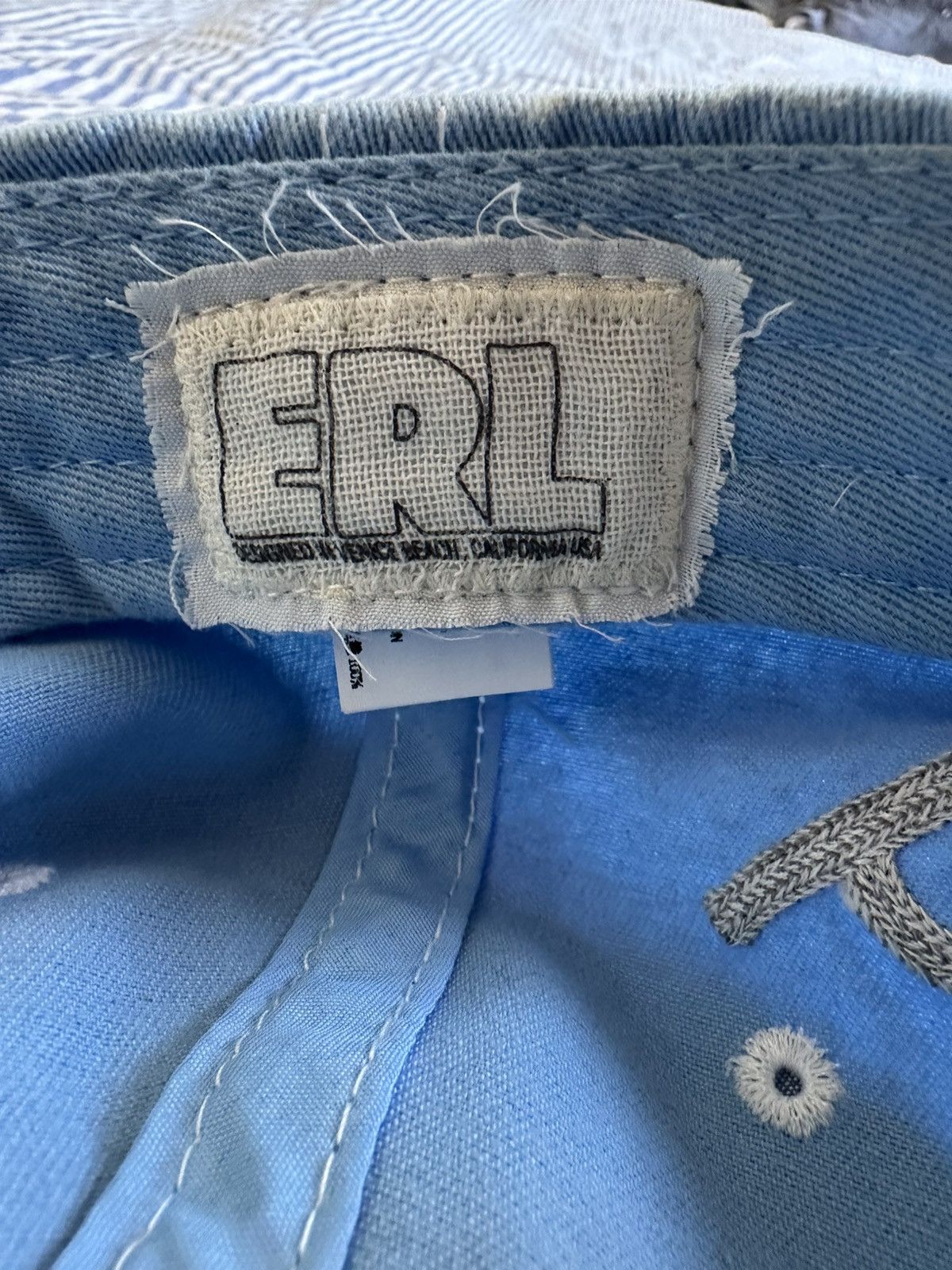 ERL ERL Venice Cap in Blue Size ONE SIZE - 5 Thumbnail