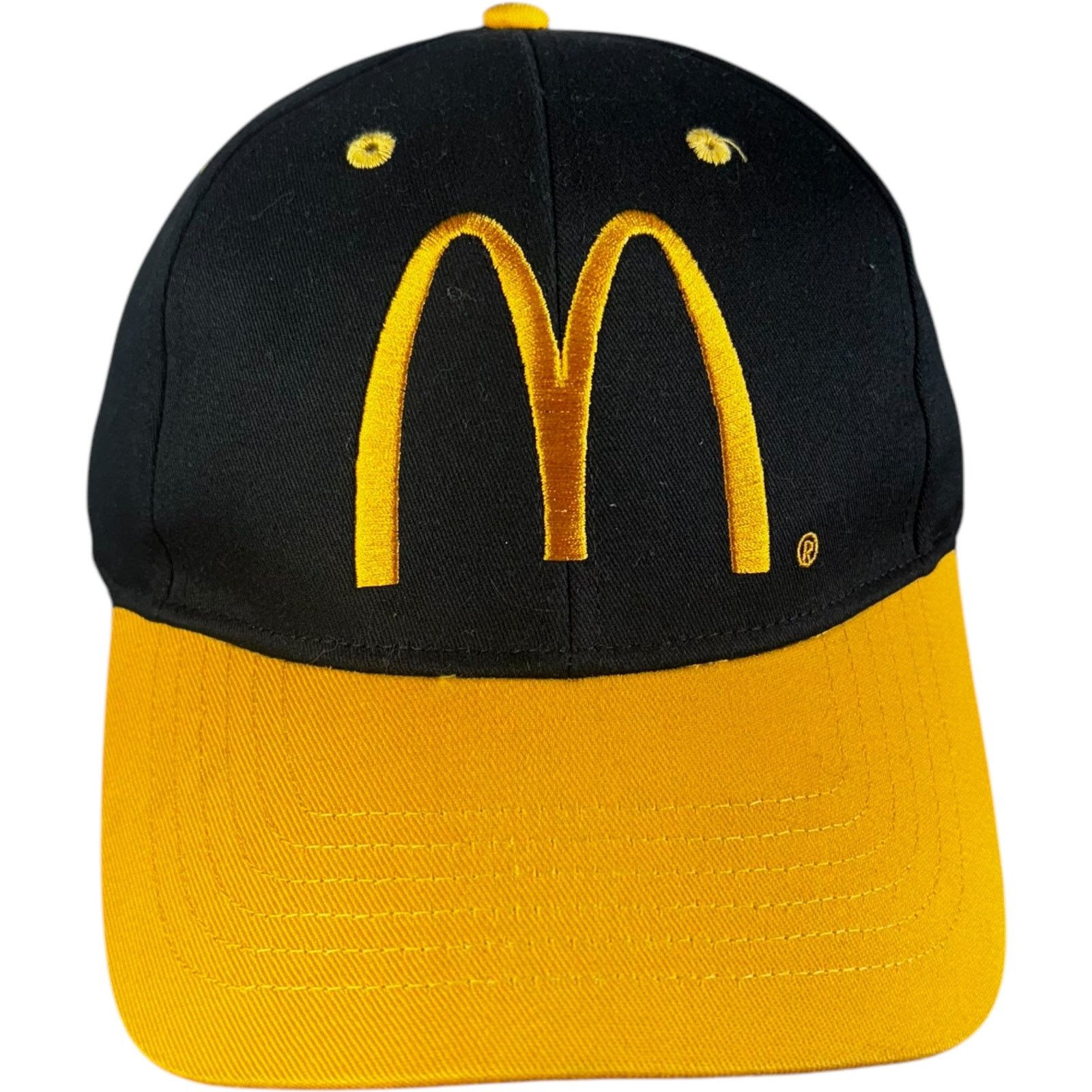 Vintage Vintage McDonald's Arcs Logo Snapback Hat Size ONE SIZE - 1 Thumbnail