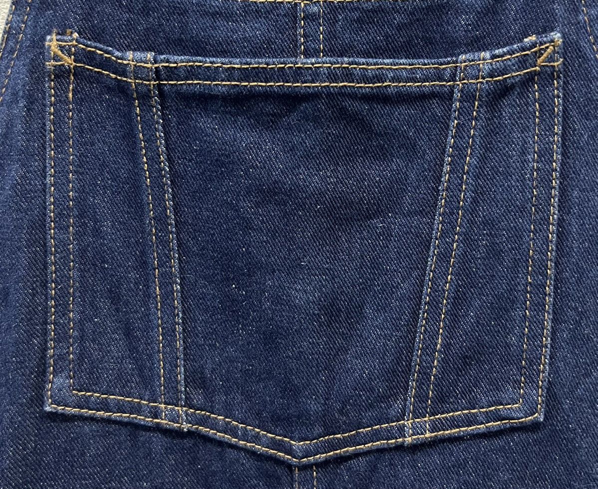 Asos × Vintage ASOS Denim Overalls - Dark Wash - UK 8 / US 4 / EU 36 Size US 30 / EU 46 - 6 Thumbnail