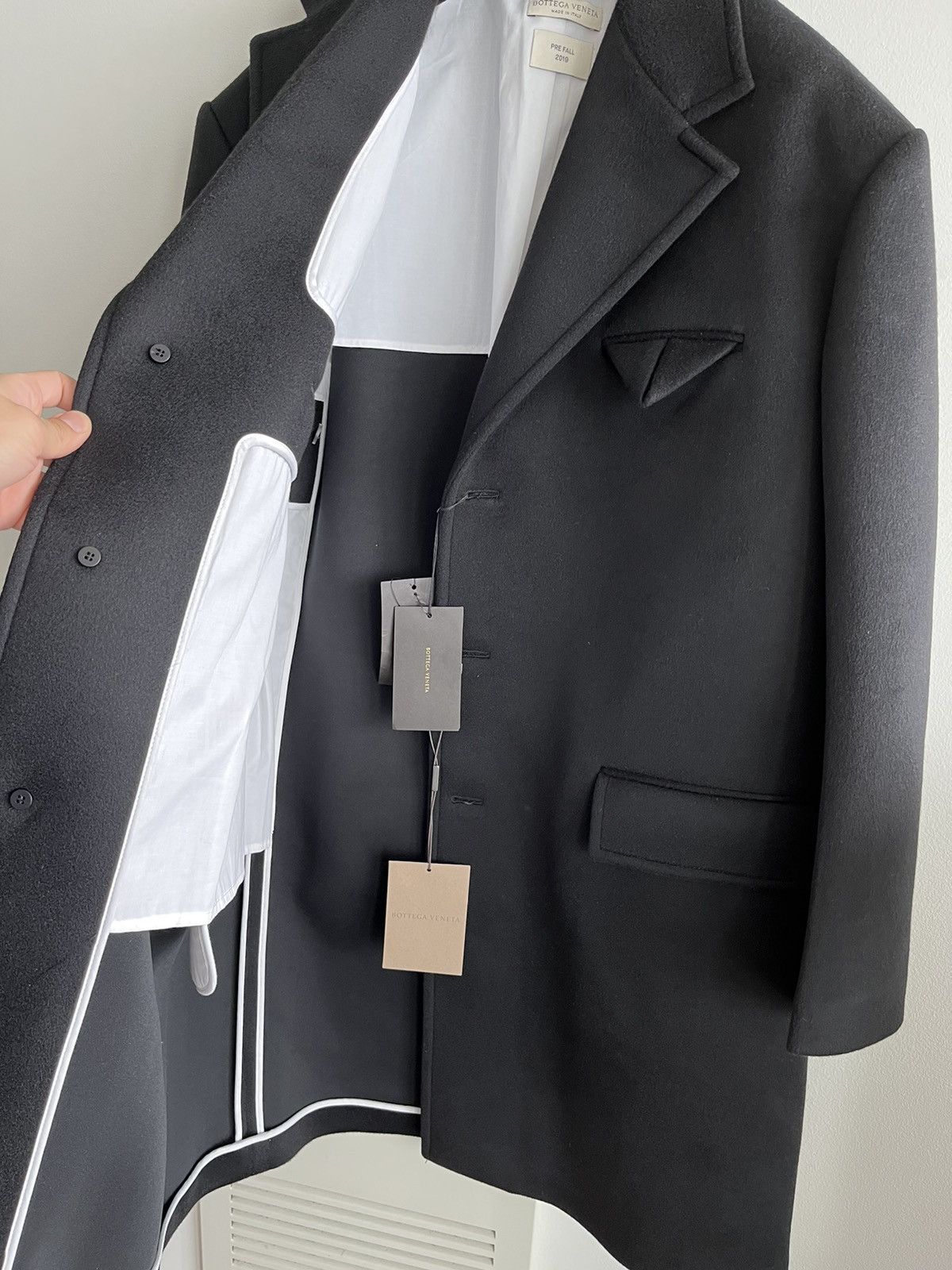 Bottega Veneta Bottega by Daniel Lee Super Runway Bonded Cashmere Coat Size US XL / EU 56 / 4 - 5 Thumbnail