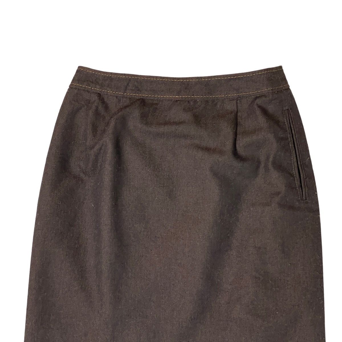 Trussardi 🔥LAST PRICE🔥 Trussardi Button Up Midi Skirt Size 40" / US 18 - 5 Thumbnail
